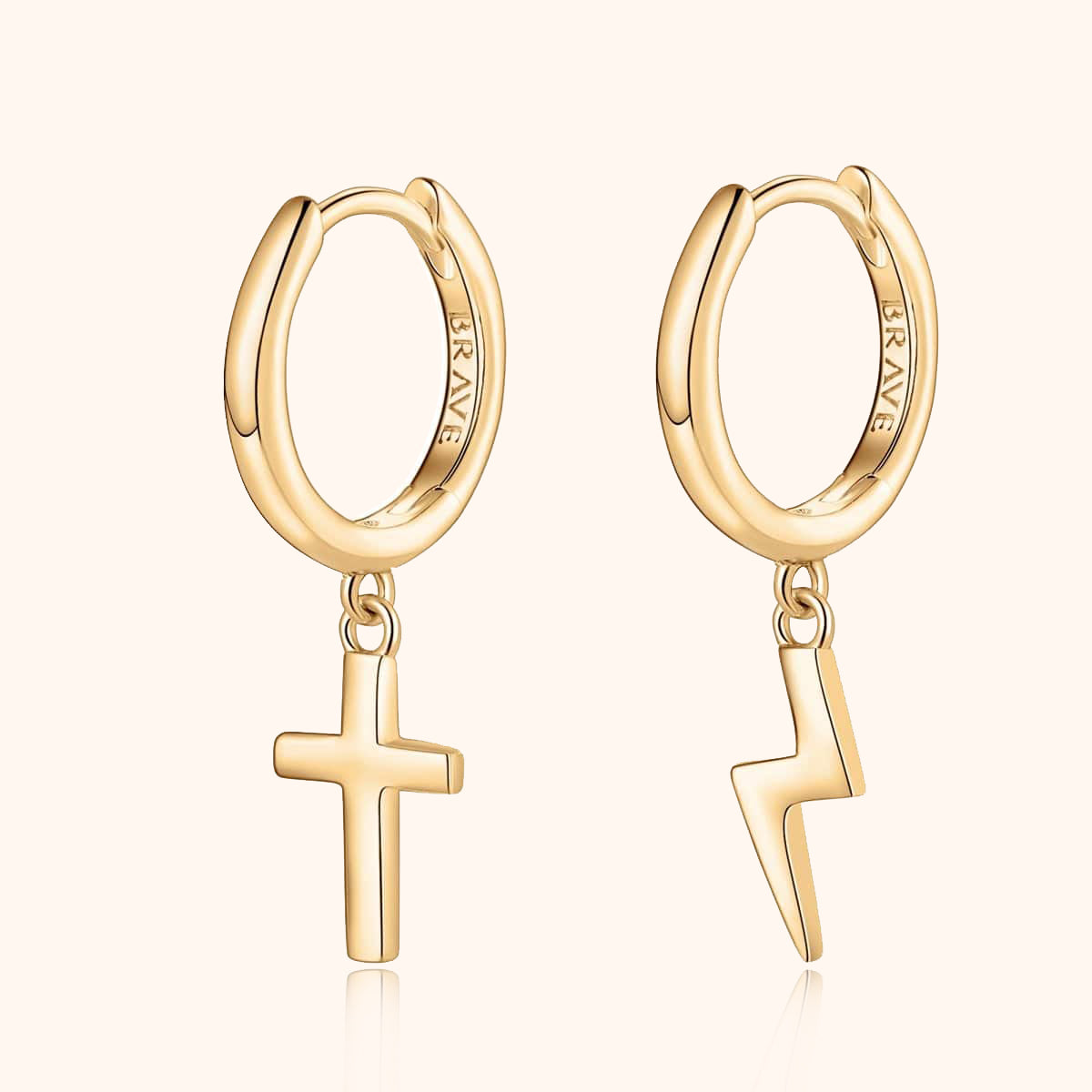 Boucles Homme BRAVE "Force" - LaMaisonDesBijoux