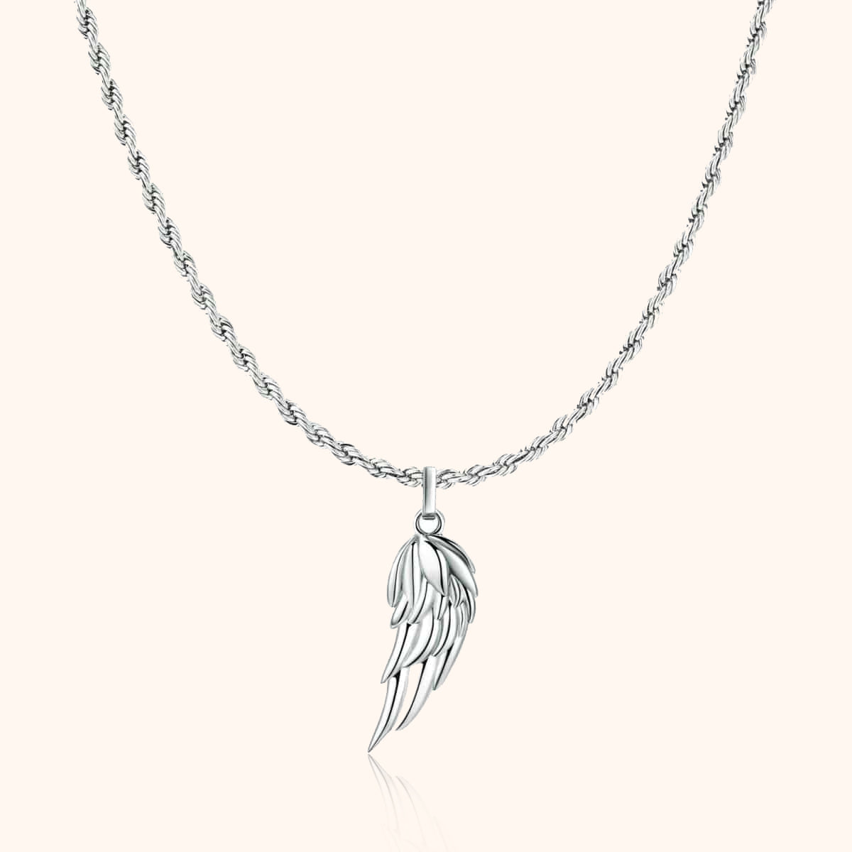 Collier Homme BRAVE "Aile" - LaMaisonDesBijoux