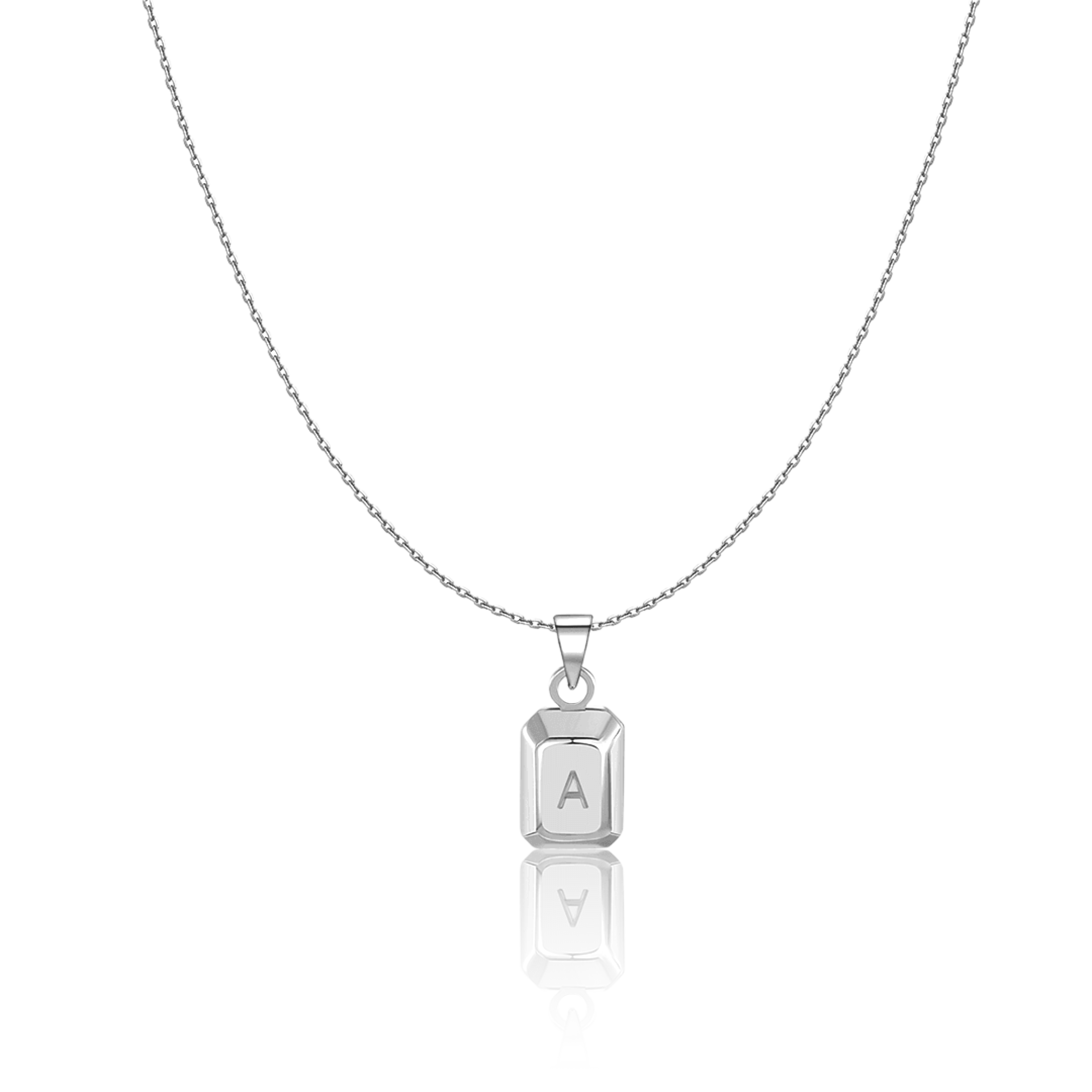 Collier Lingot Initiale