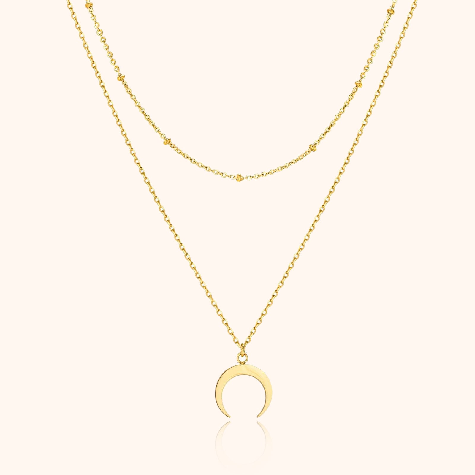 Collier "Morceau de Lune" - LaMaisonDesBijoux