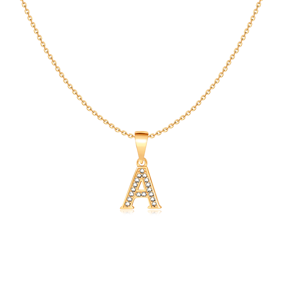 Collier Lettres Brillantes
