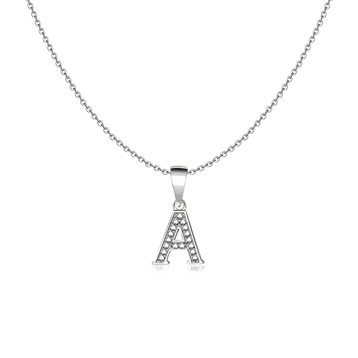 Collier Lettres Brillantes