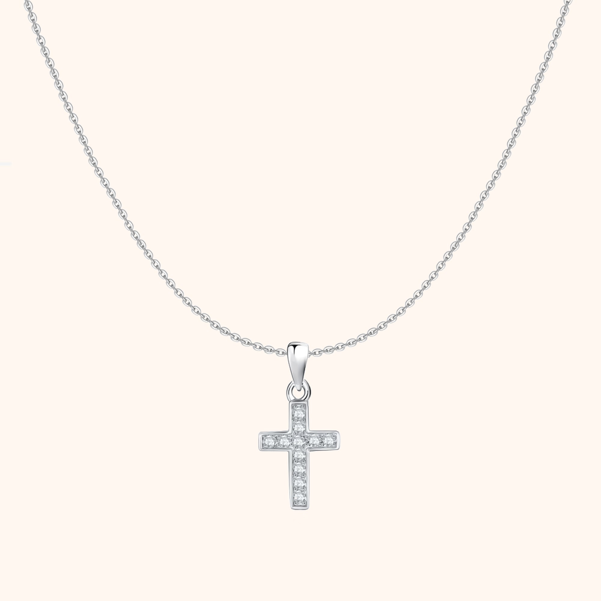 Collier "Croix Illuminée" - LaMaisonDesBijoux