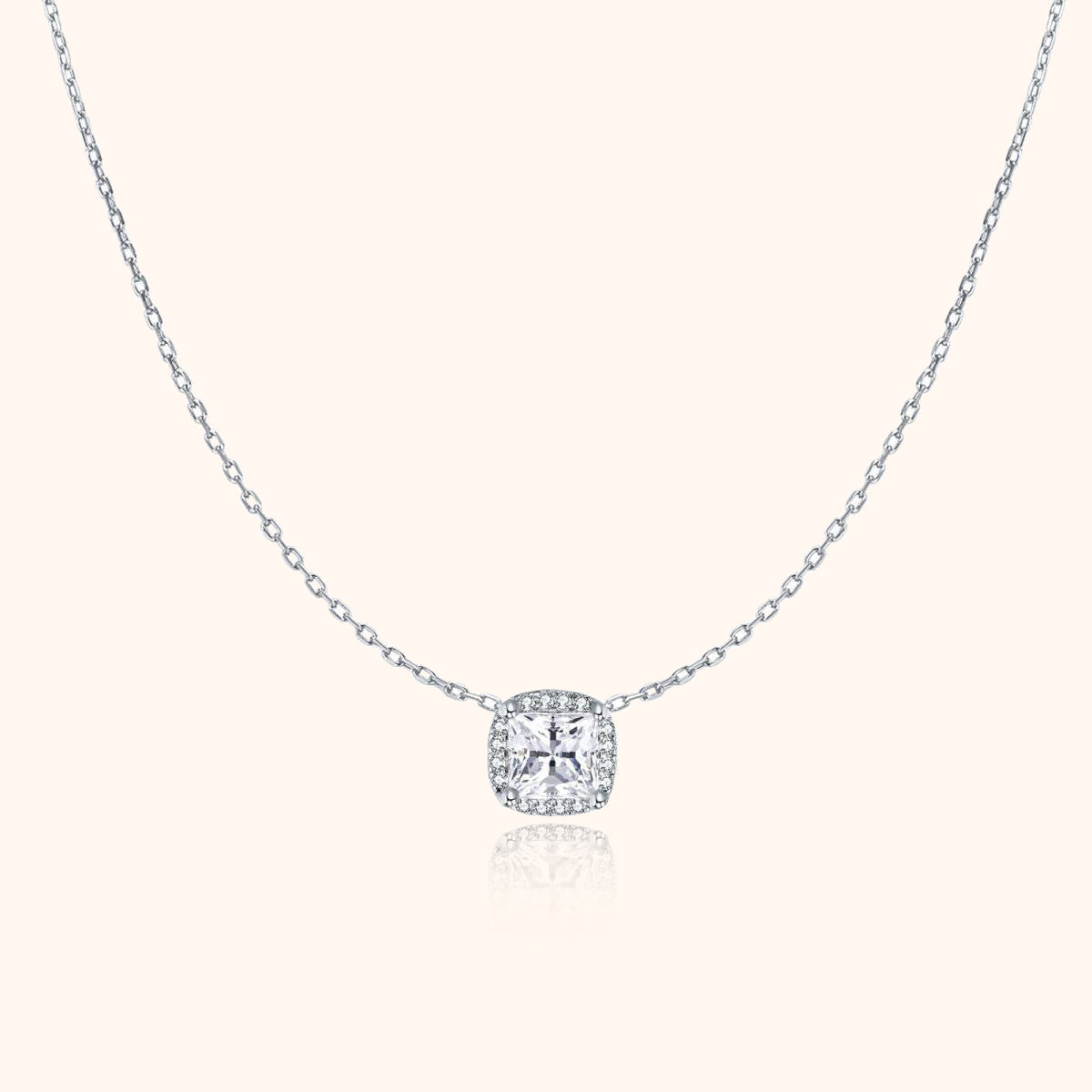 Collier "Zircone Carrée" - LaMaisonDesBijoux