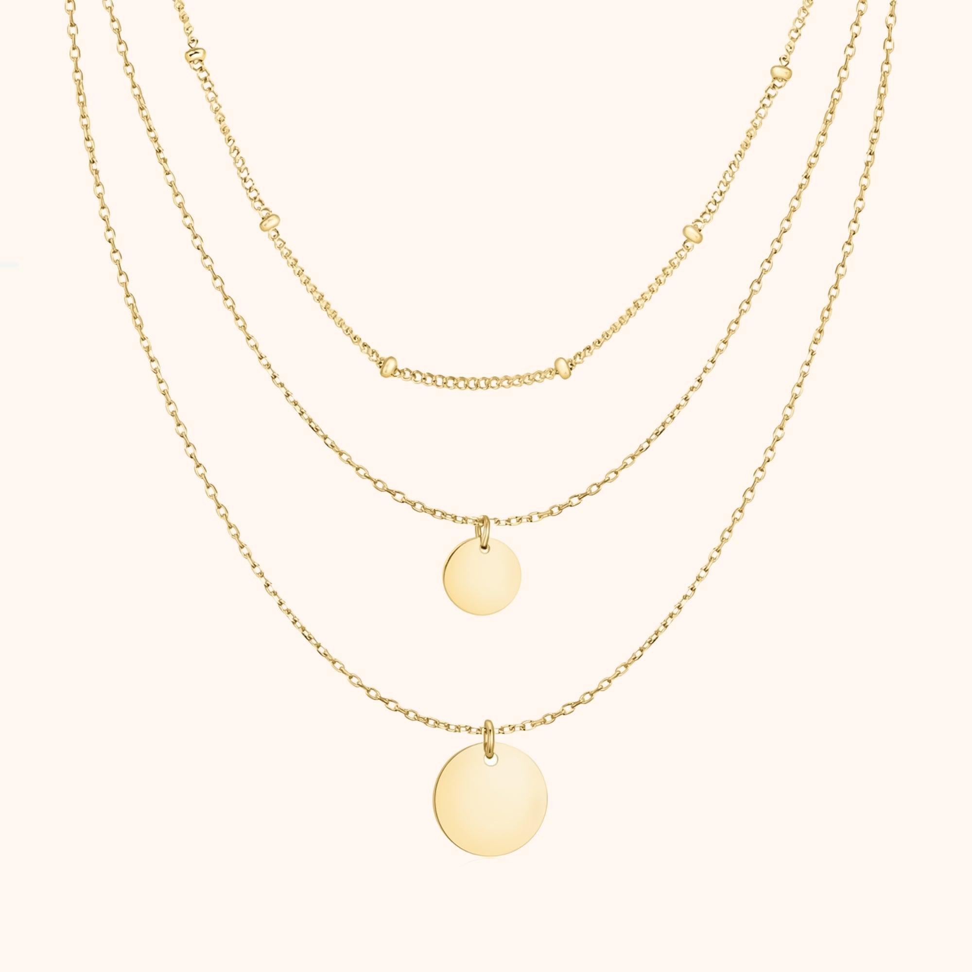 Collier "Triple Chaîne" - LaMaisonDesBijoux