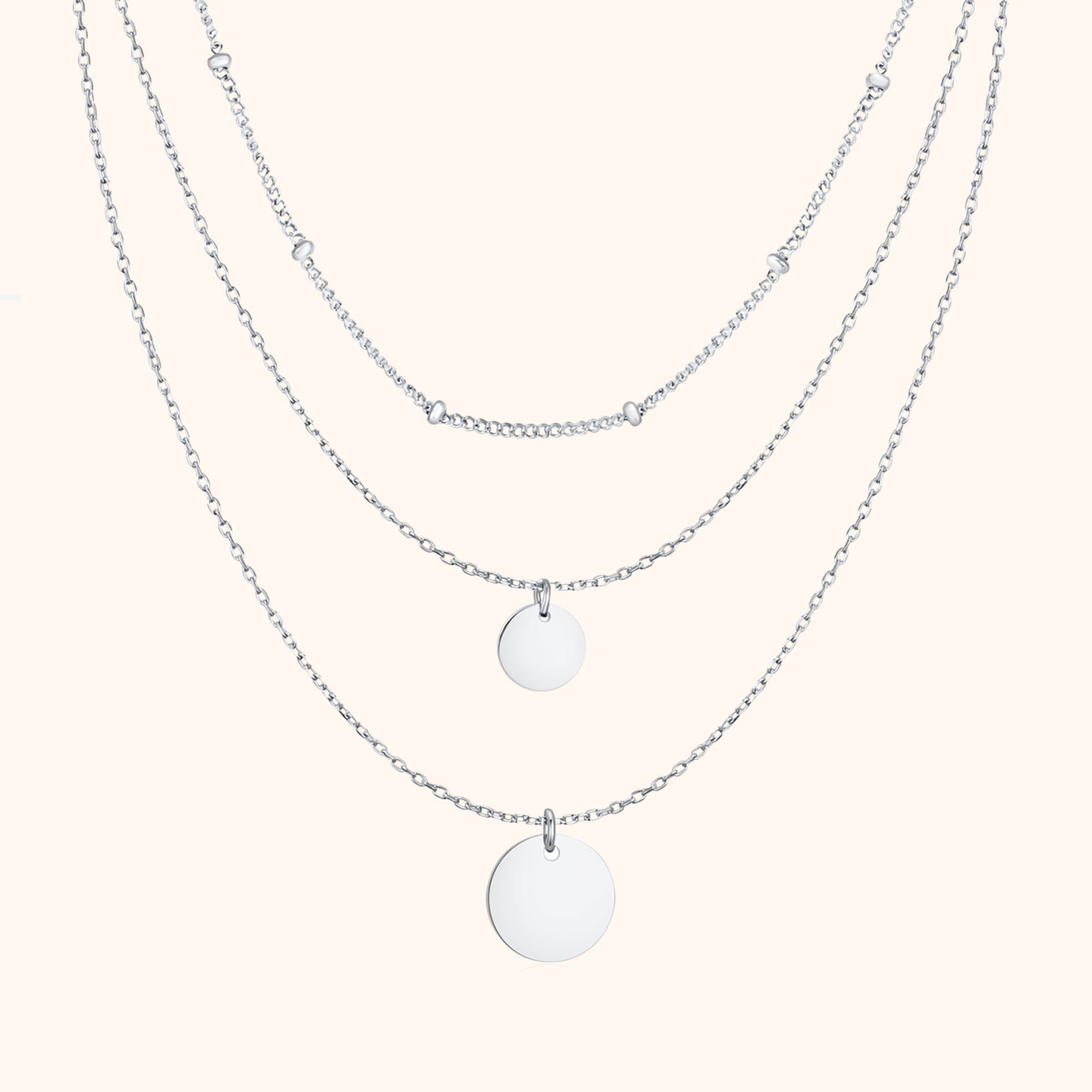 Collier "Triple Chaîne" - LaMaisonDesBijoux