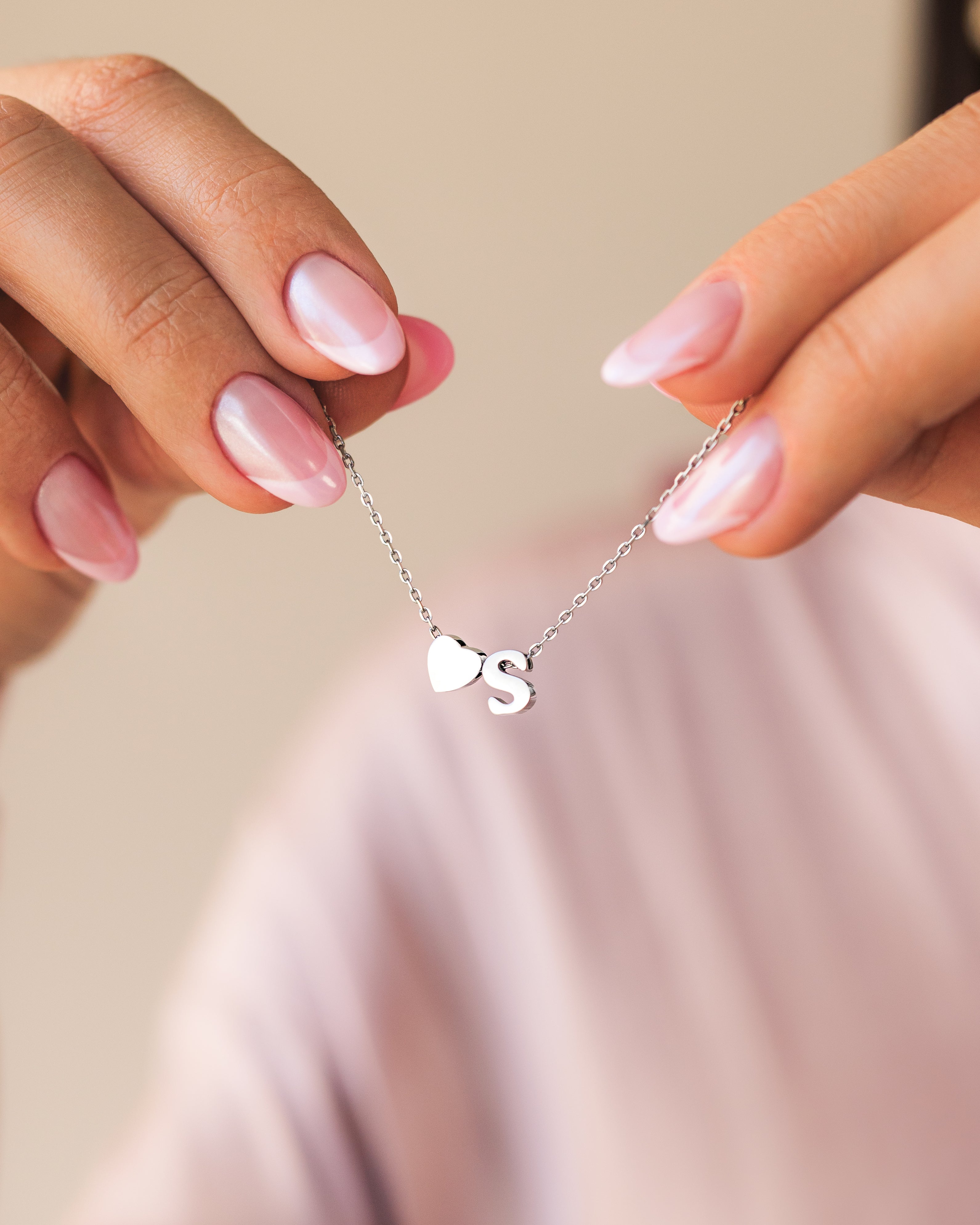 Collier Lettre Amour - LaMaisonDesBijoux