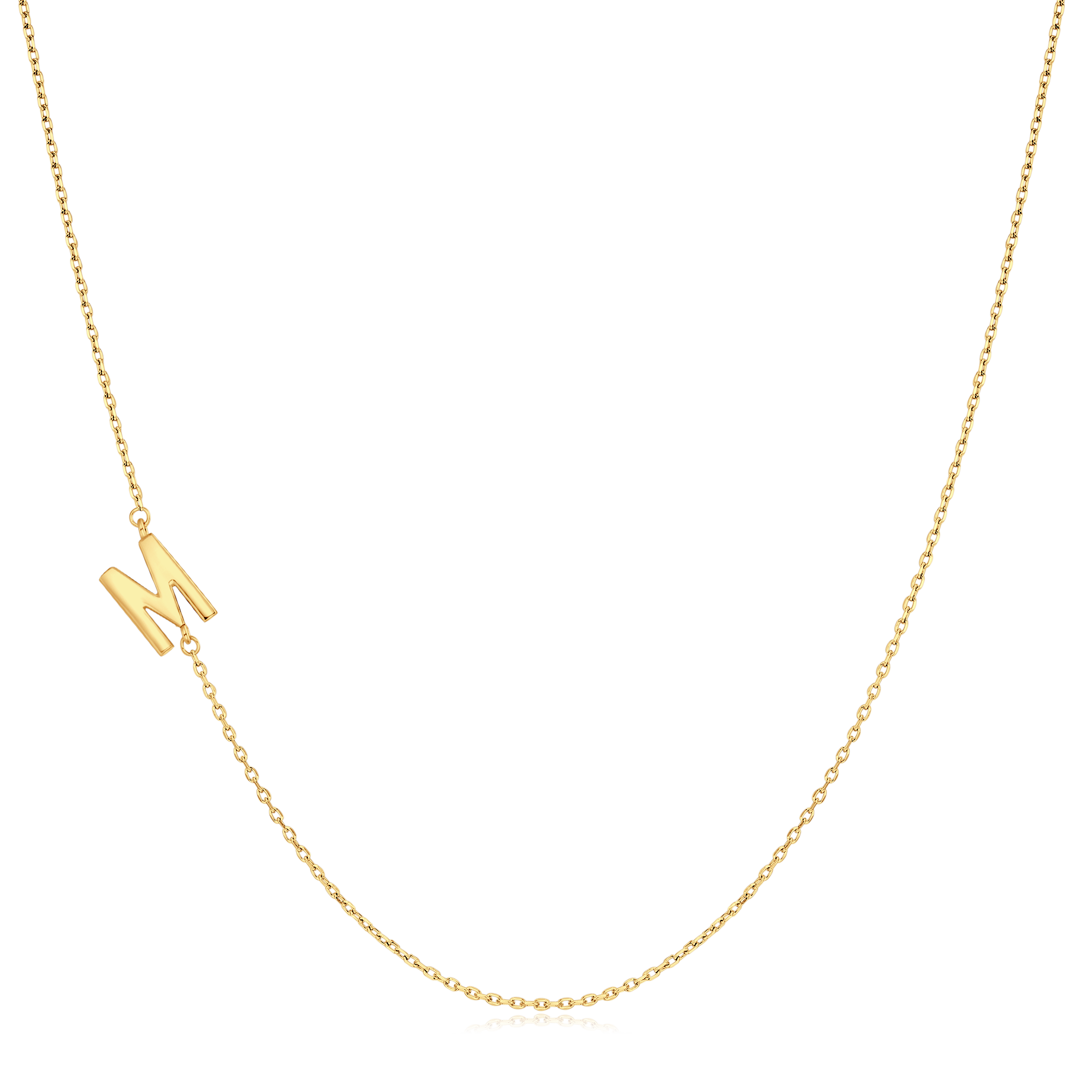 Collier Lettres Alpha - LaMaisonDesBijoux