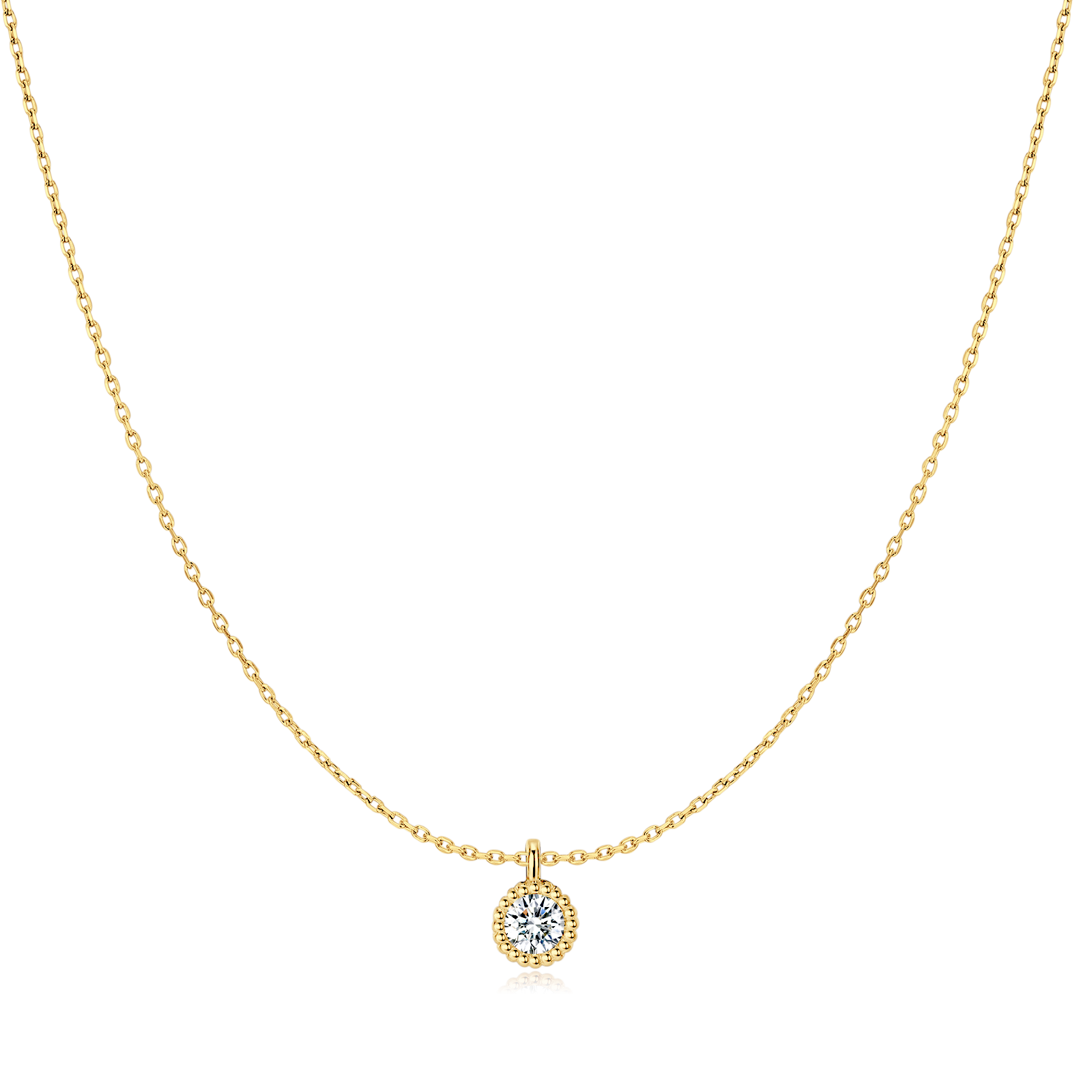 Collier Roche Zircone - LaMaisonDesBijoux
