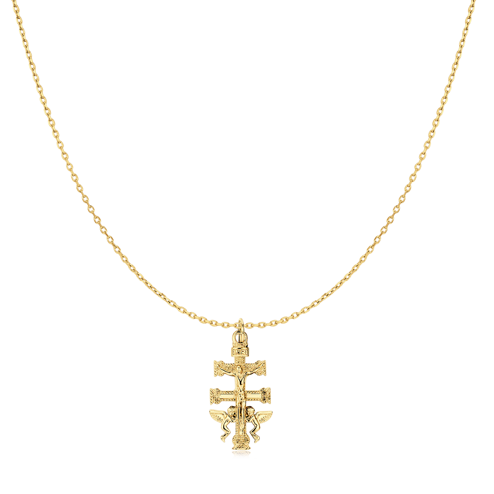 Collier Croix de Caravaca - LaMaisonDesBijoux