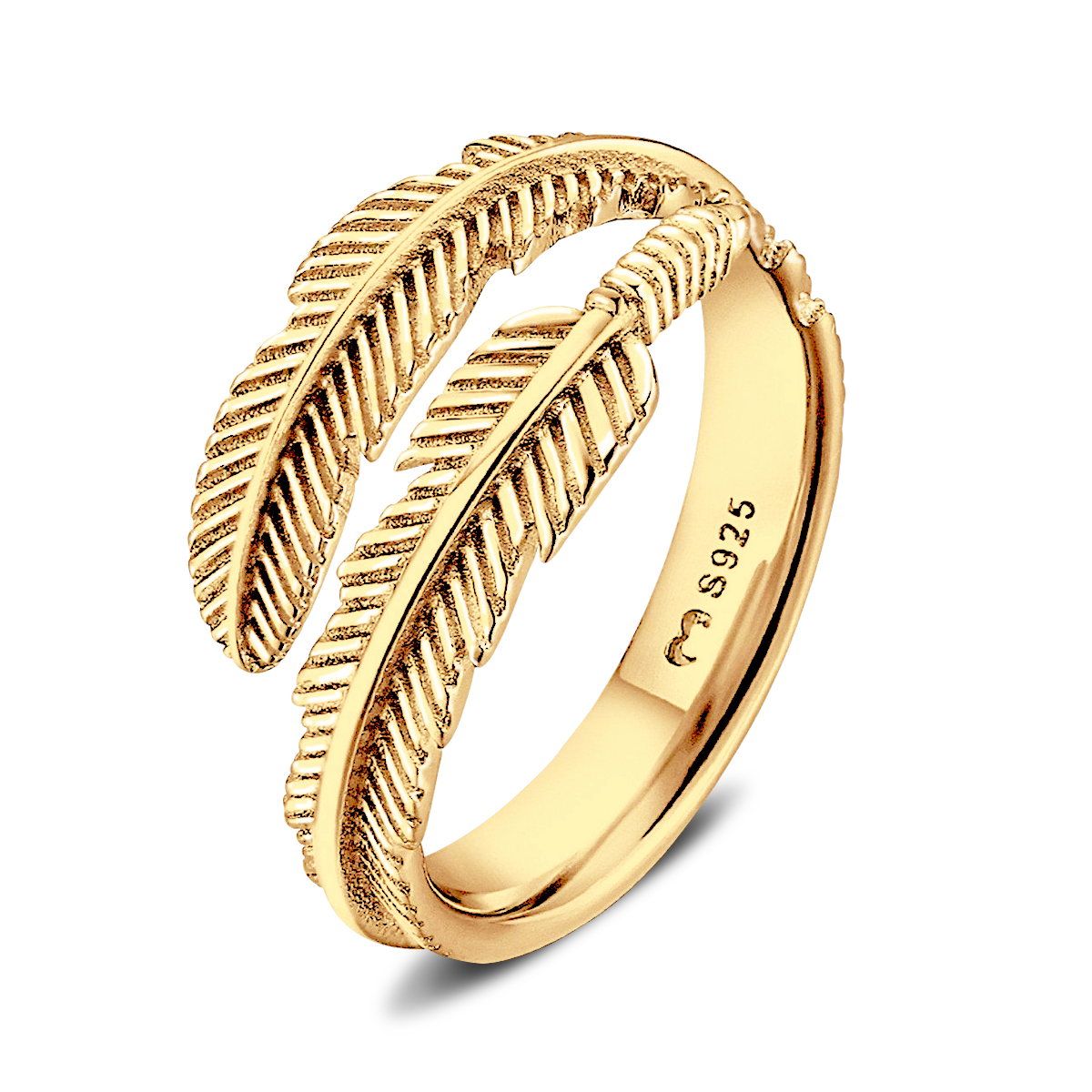 Bague Plumes - LaMaisonDesBijoux