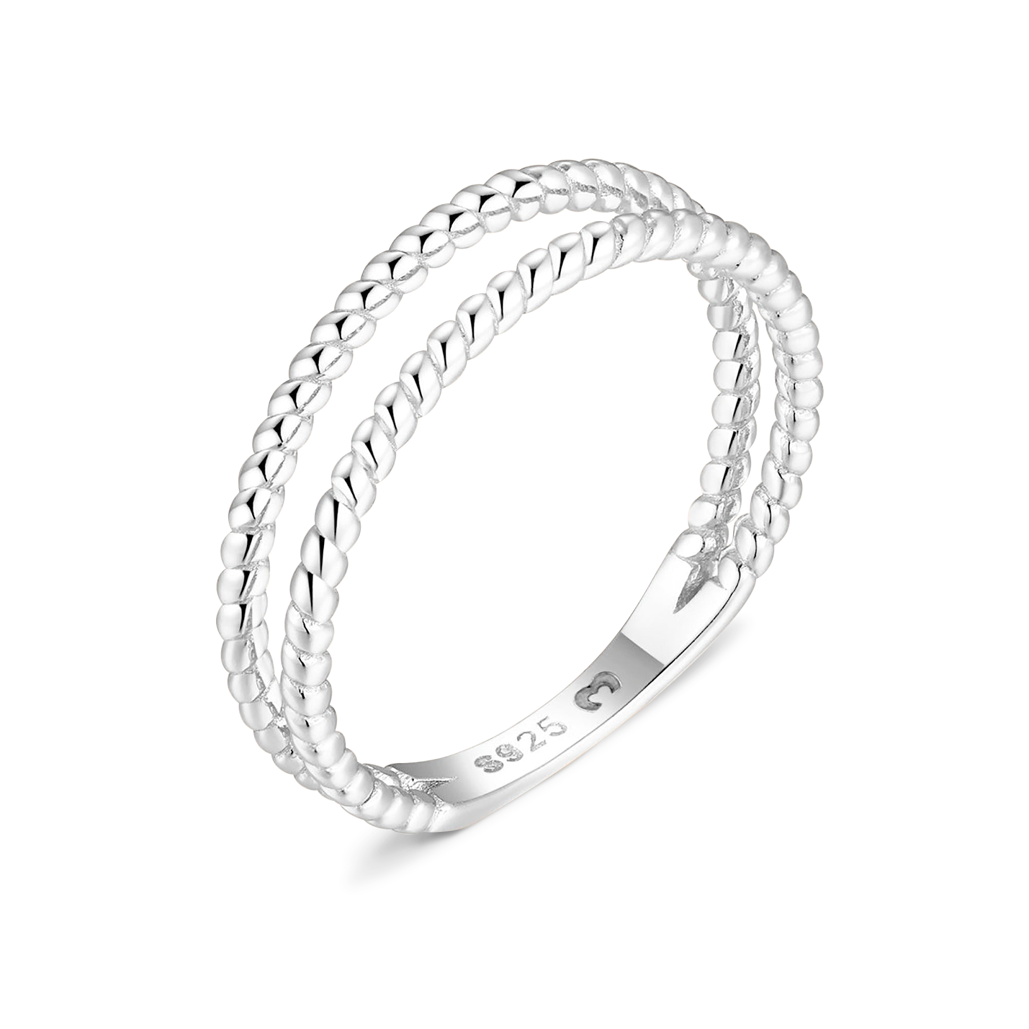 Bague Lignes Tressées - LaMaisonDesBijoux