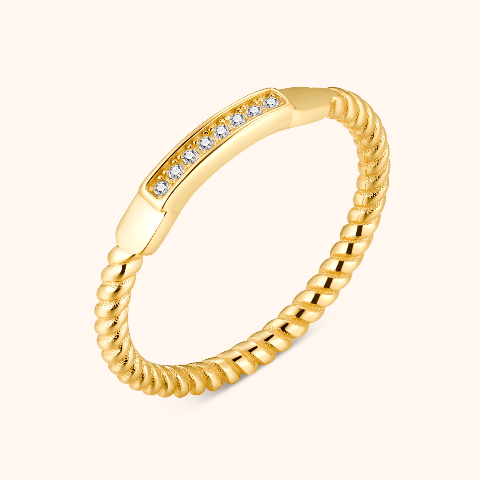 Bague "Cordage" - LaMaisonDesBijoux