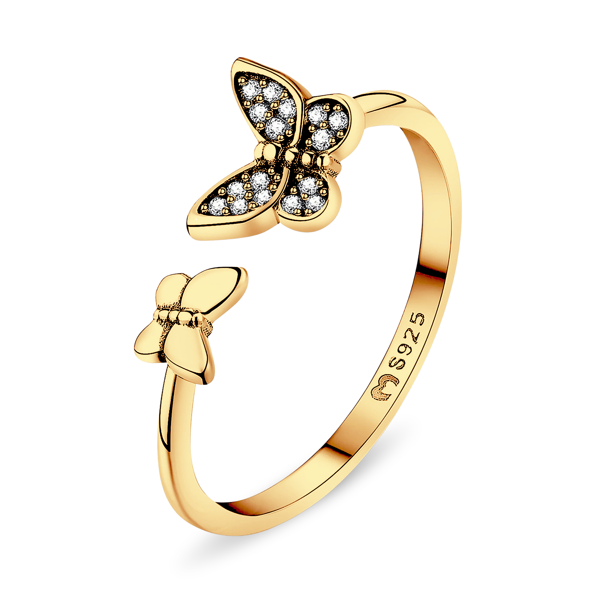 Bague Petits Papillons - LaMaisonDesBijoux