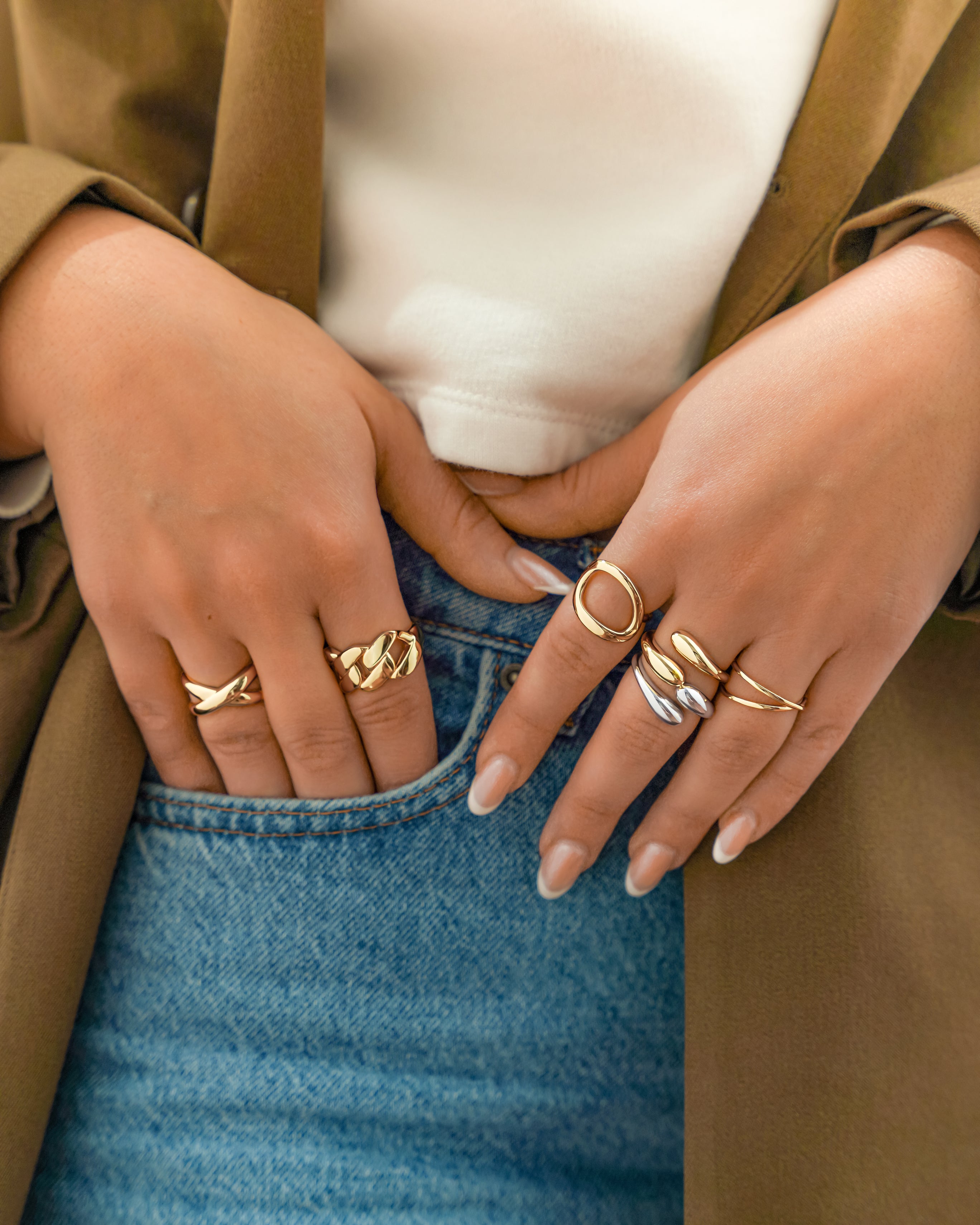 Bague Chaînon