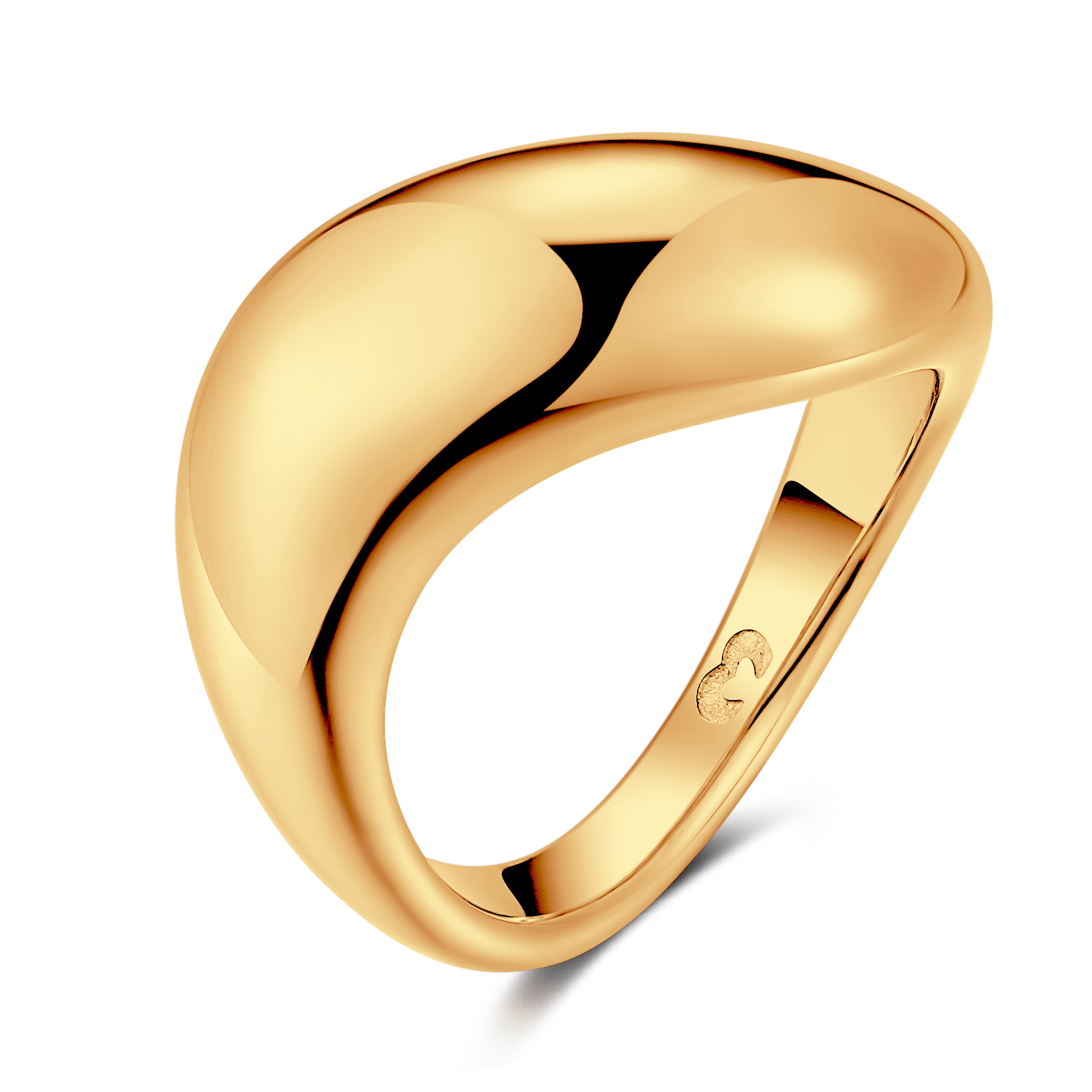 Drei leuchtende Ringe