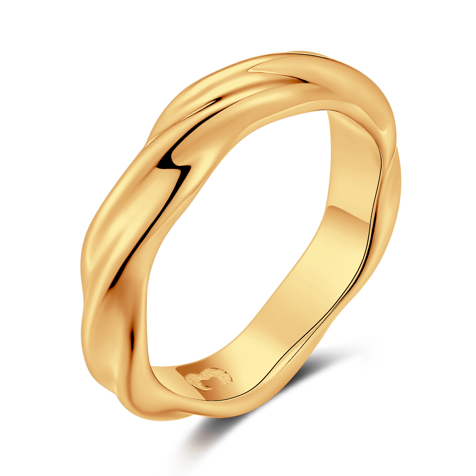 Drei leuchtende Ringe