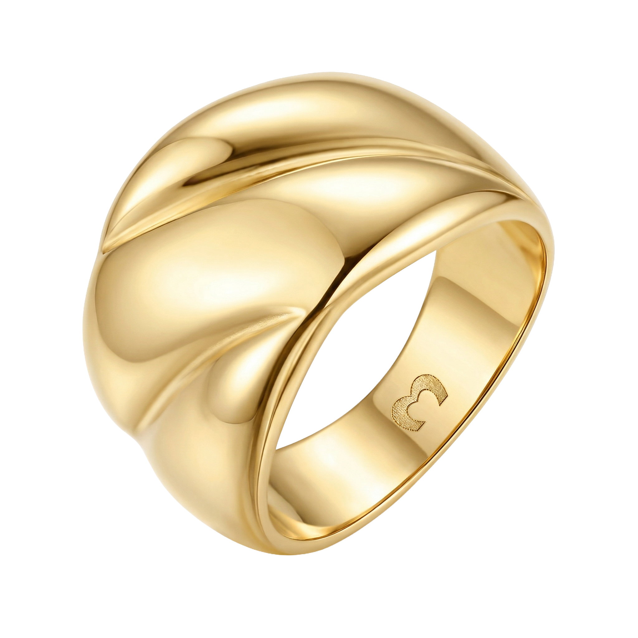 Drei leuchtende Ringe
