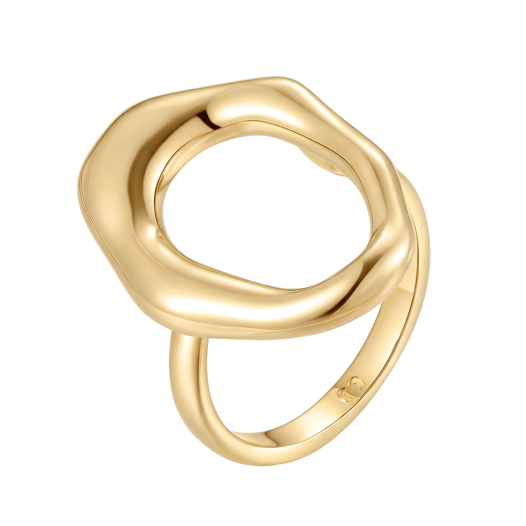 Bague Cercle Asymétrique