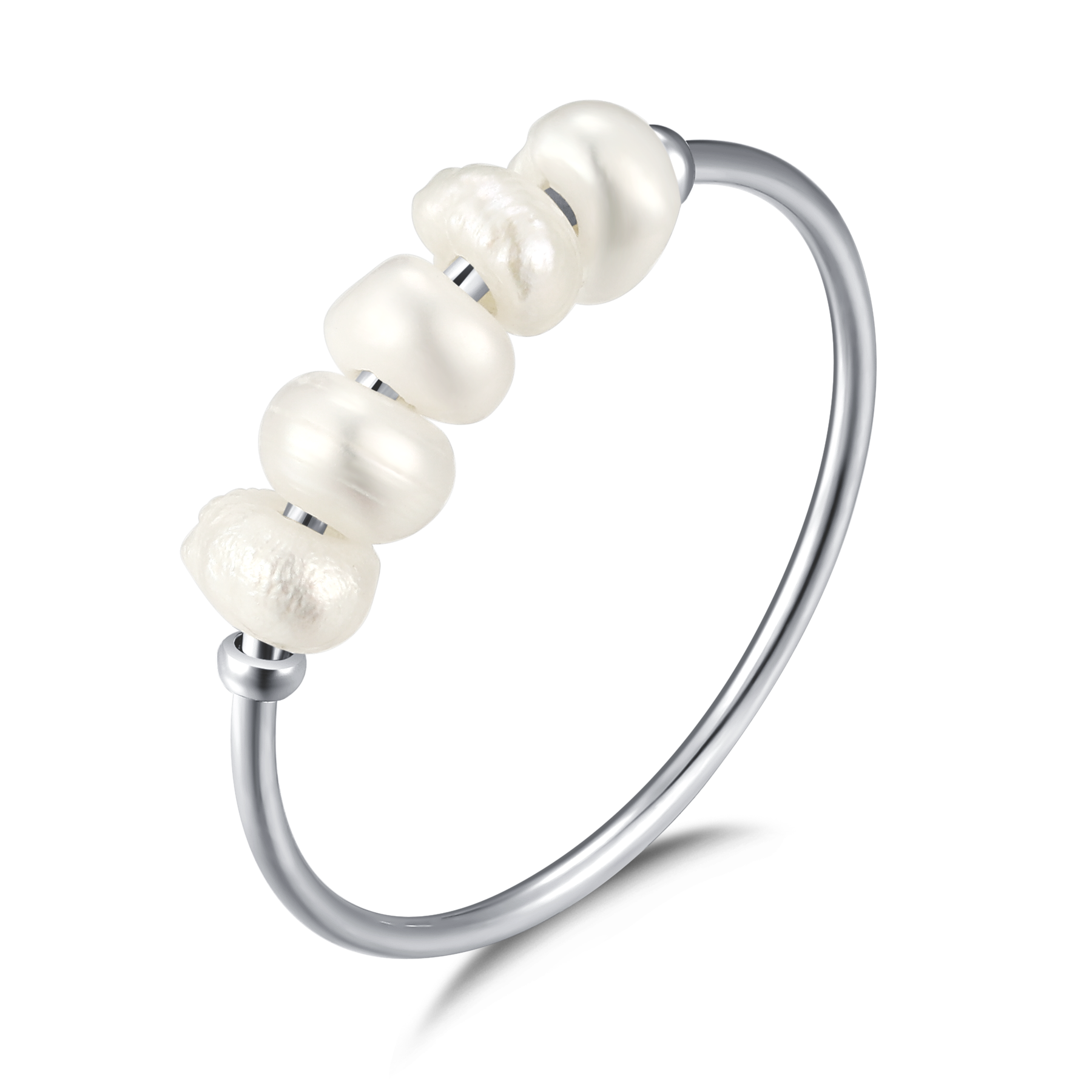 Bague Perles Simplicité