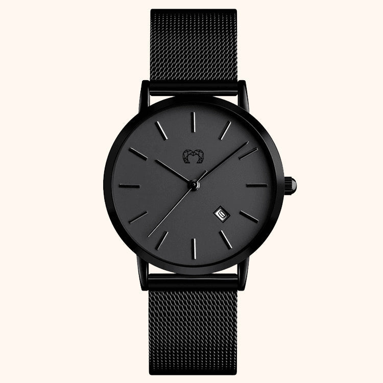 Montre Marseille ~ Anthracite - LaMaisonDesBijoux
