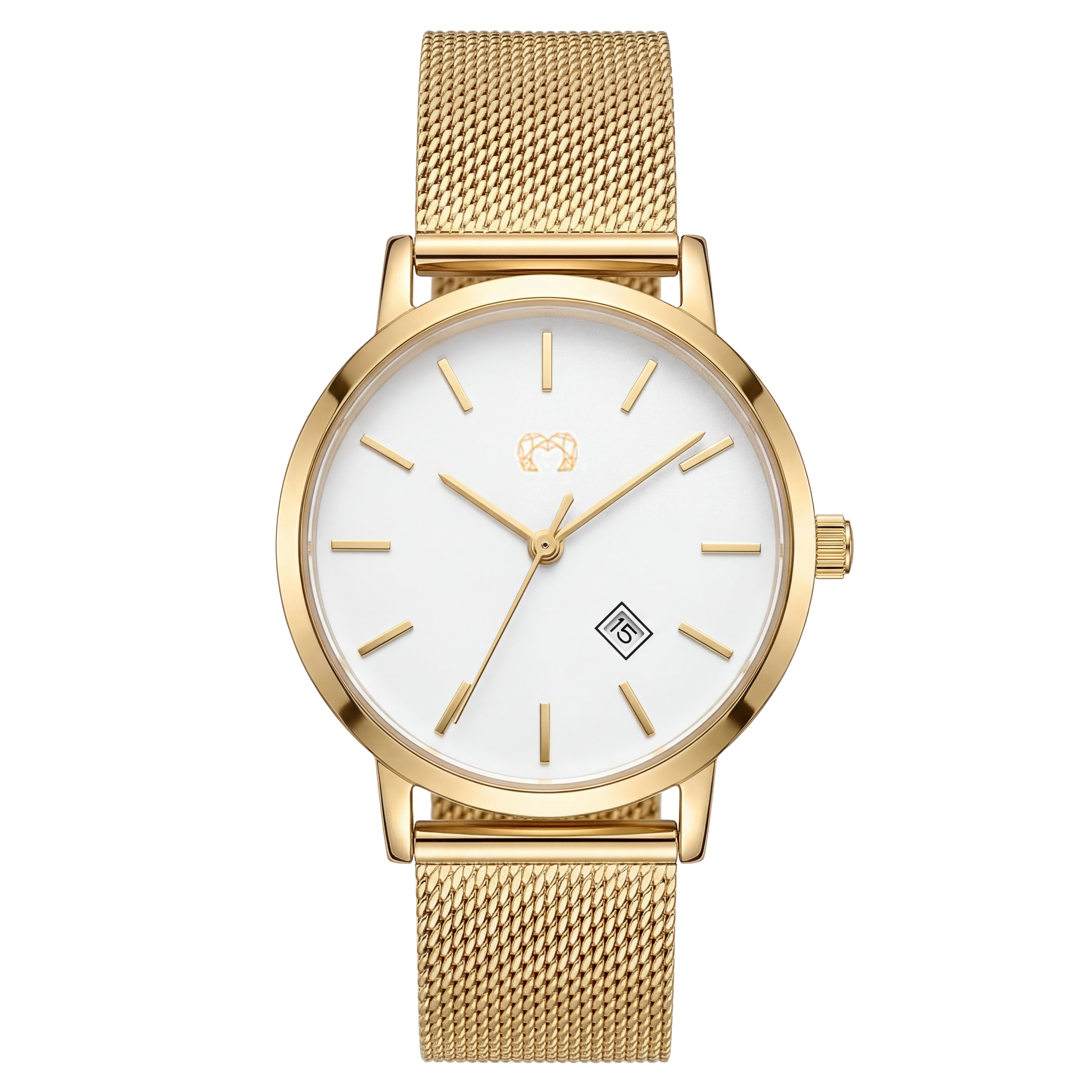 Montre Marseille ~ Or Blanc