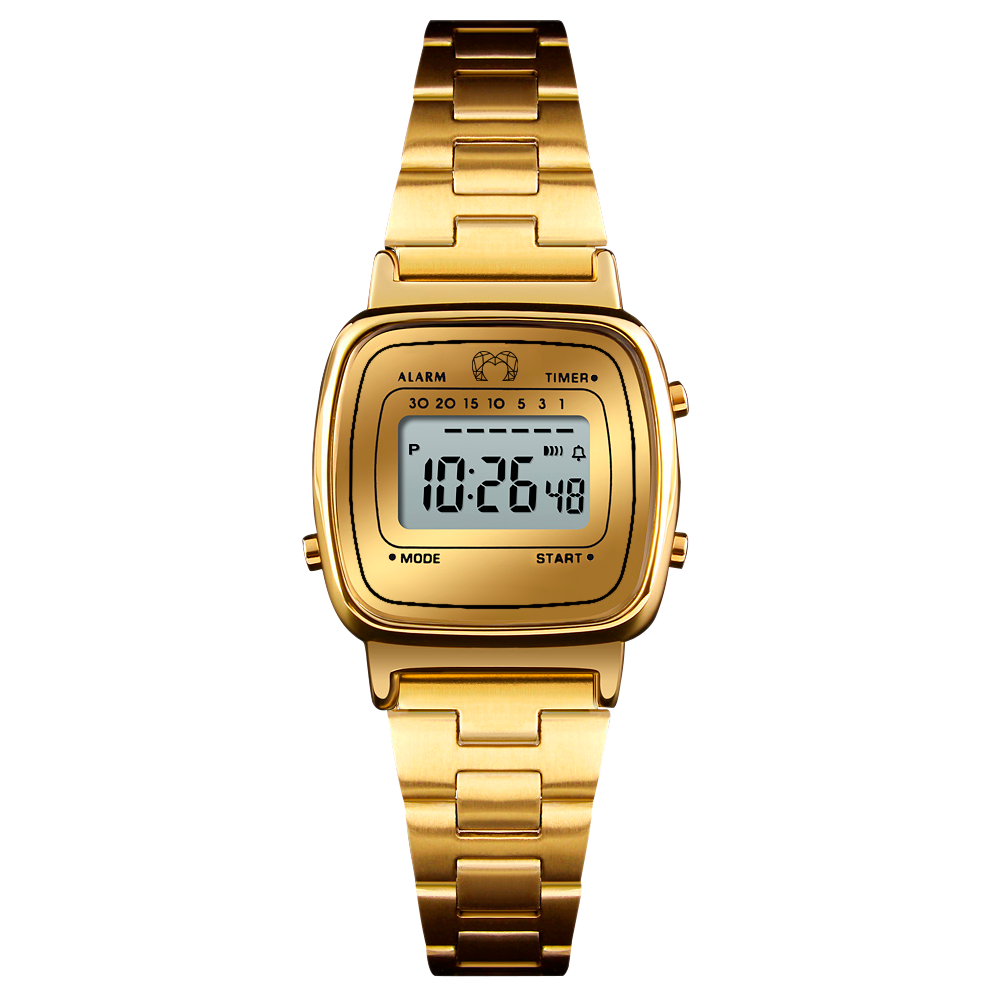 Montre Rétro Mini ~ Or - LaMaisonDesBijoux