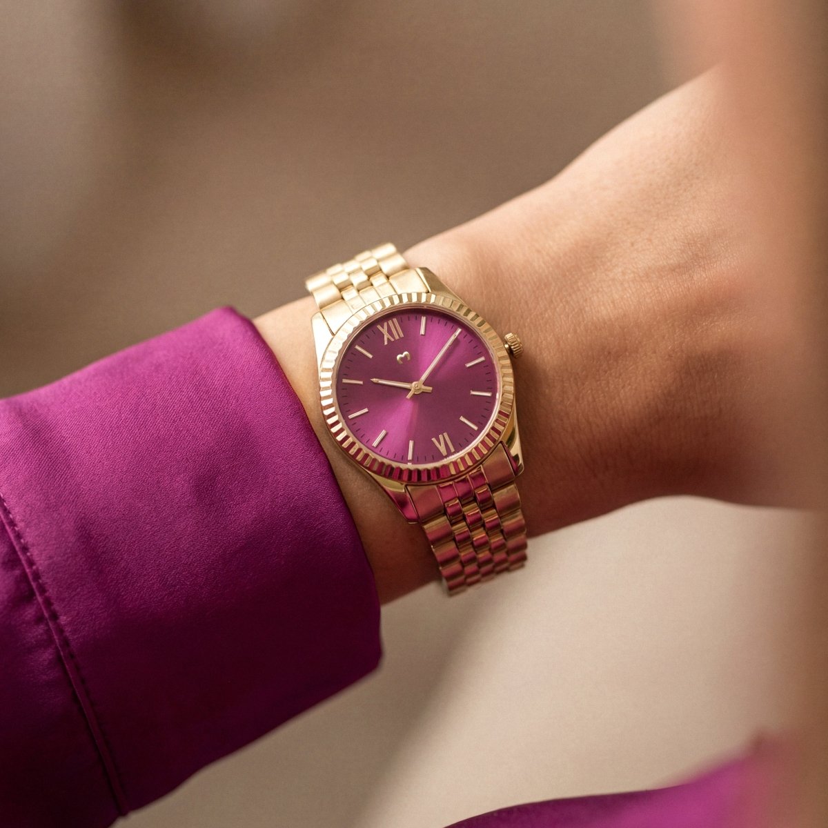 Montre Siècle ~ Or Grenat