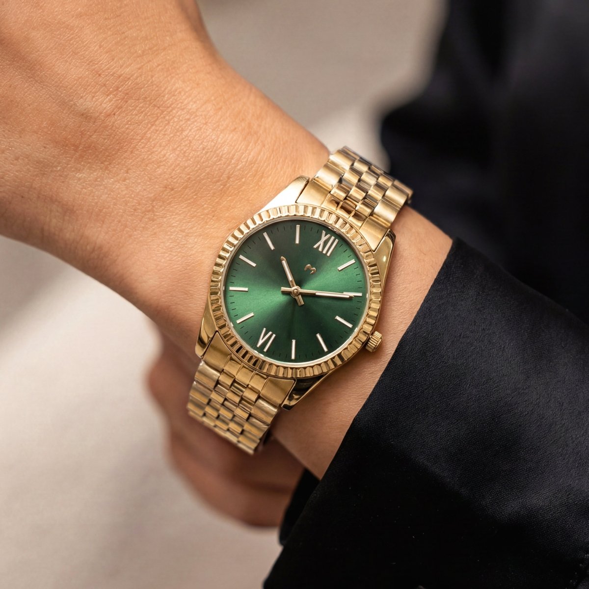 Montre Siècle ~ Or Vert