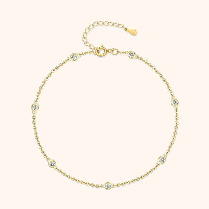 Bracelet de cheville Diamants - LaMaisonDesBijoux