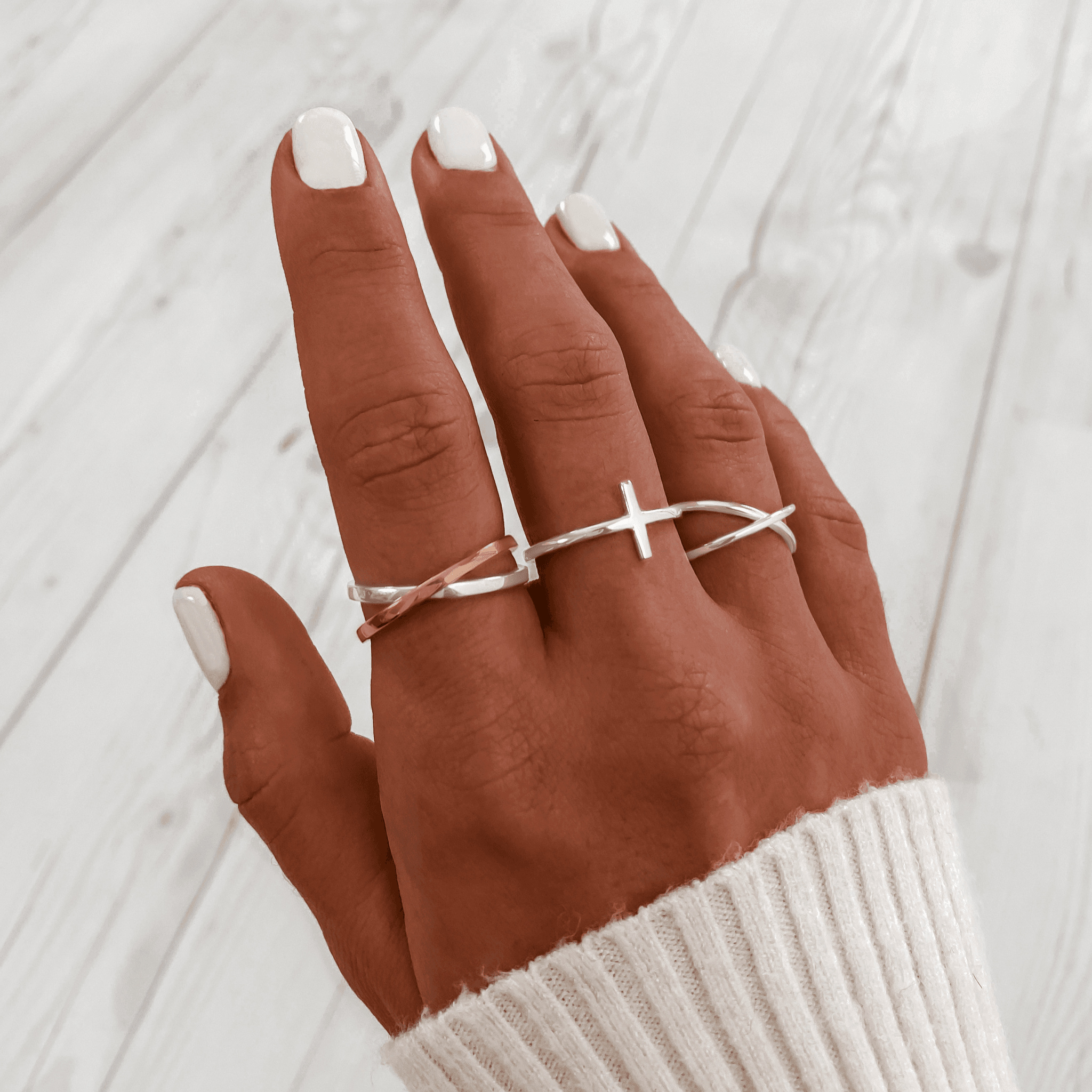 Bague Double Cercle