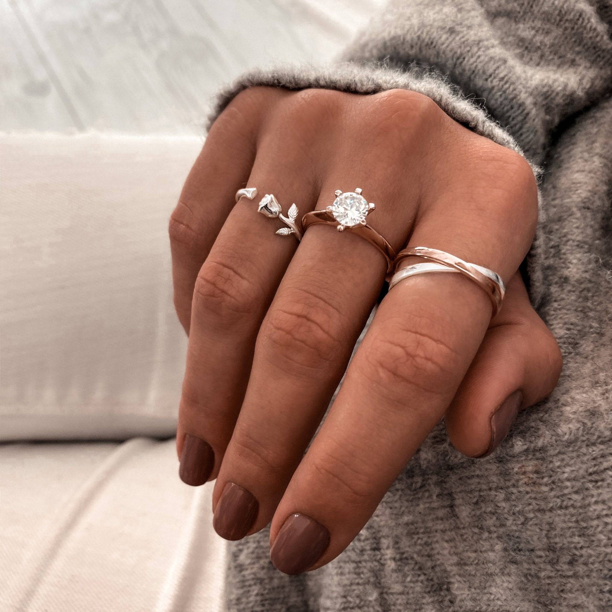 Bague Double Cercle