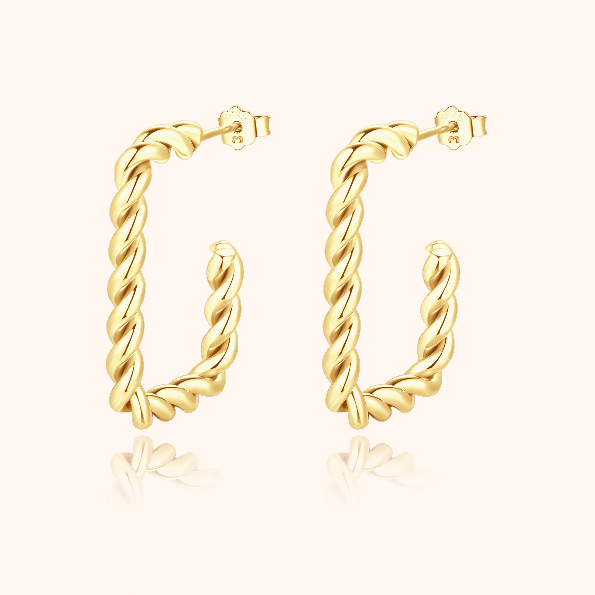 Boucles Tourné - LaMaisonDesBijoux