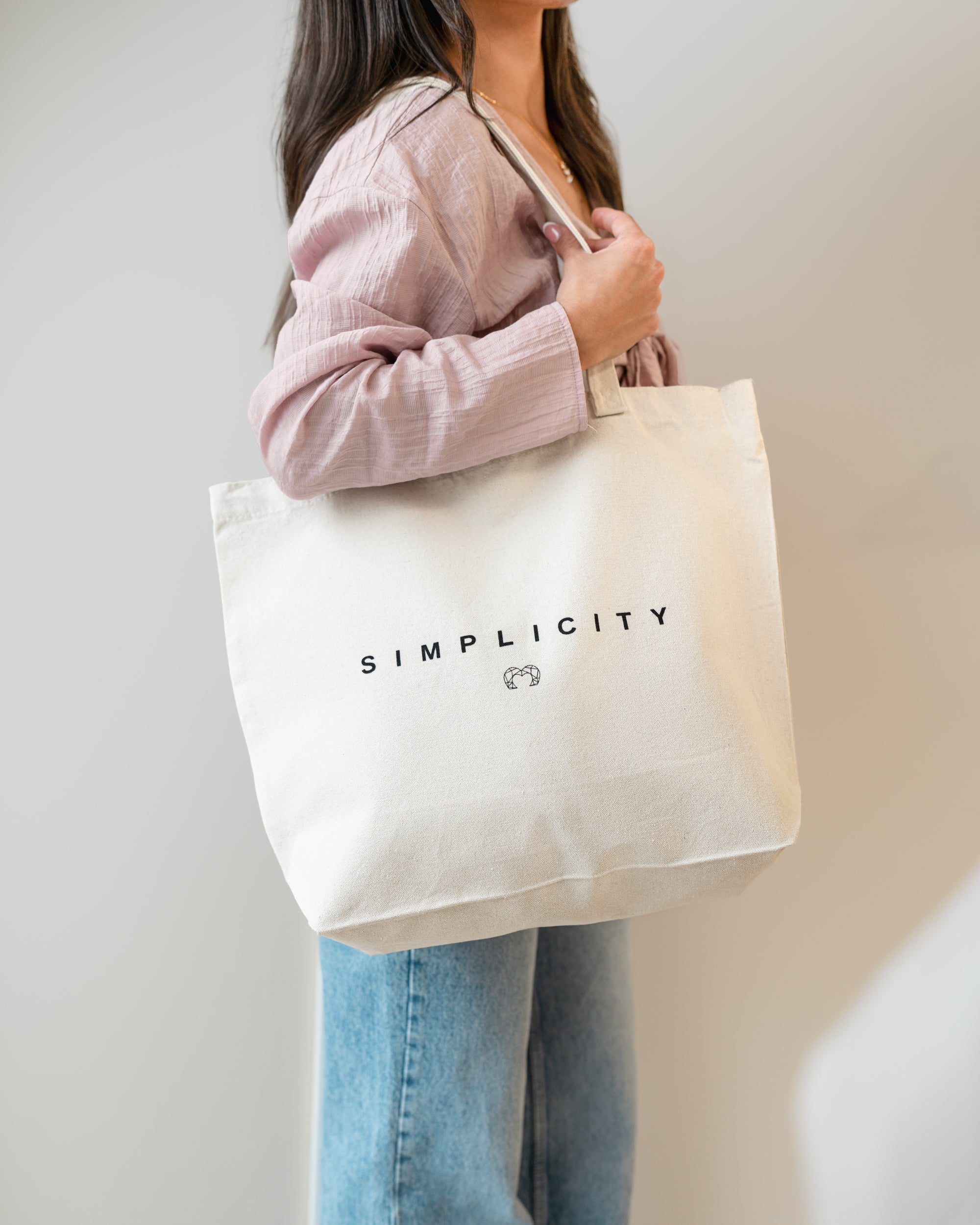 Tote Bag - "Simplicité" - LaMaisonDesBijoux