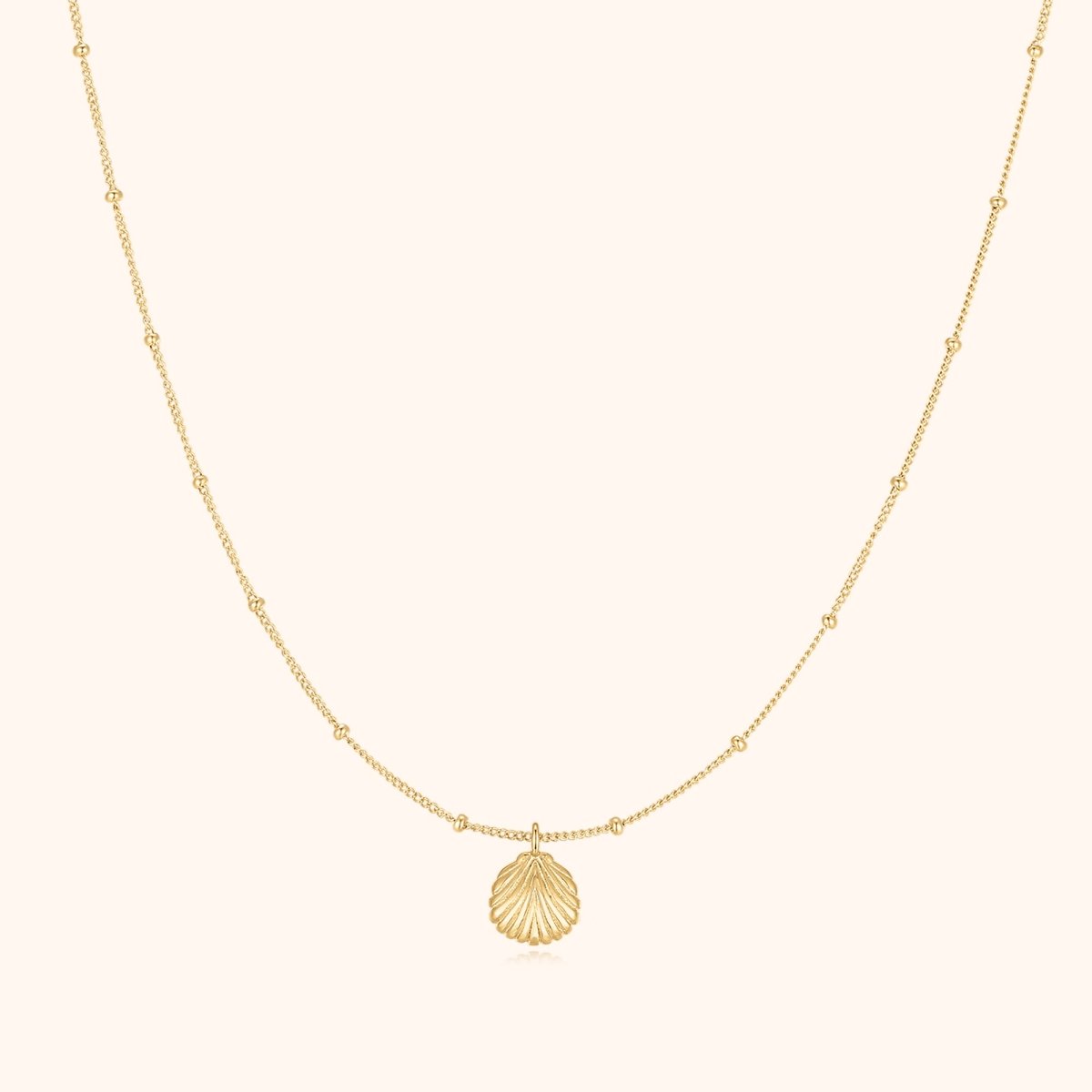 (Pack 2) Collier Coquille Marine + Canari - LaMaisonDesBijoux