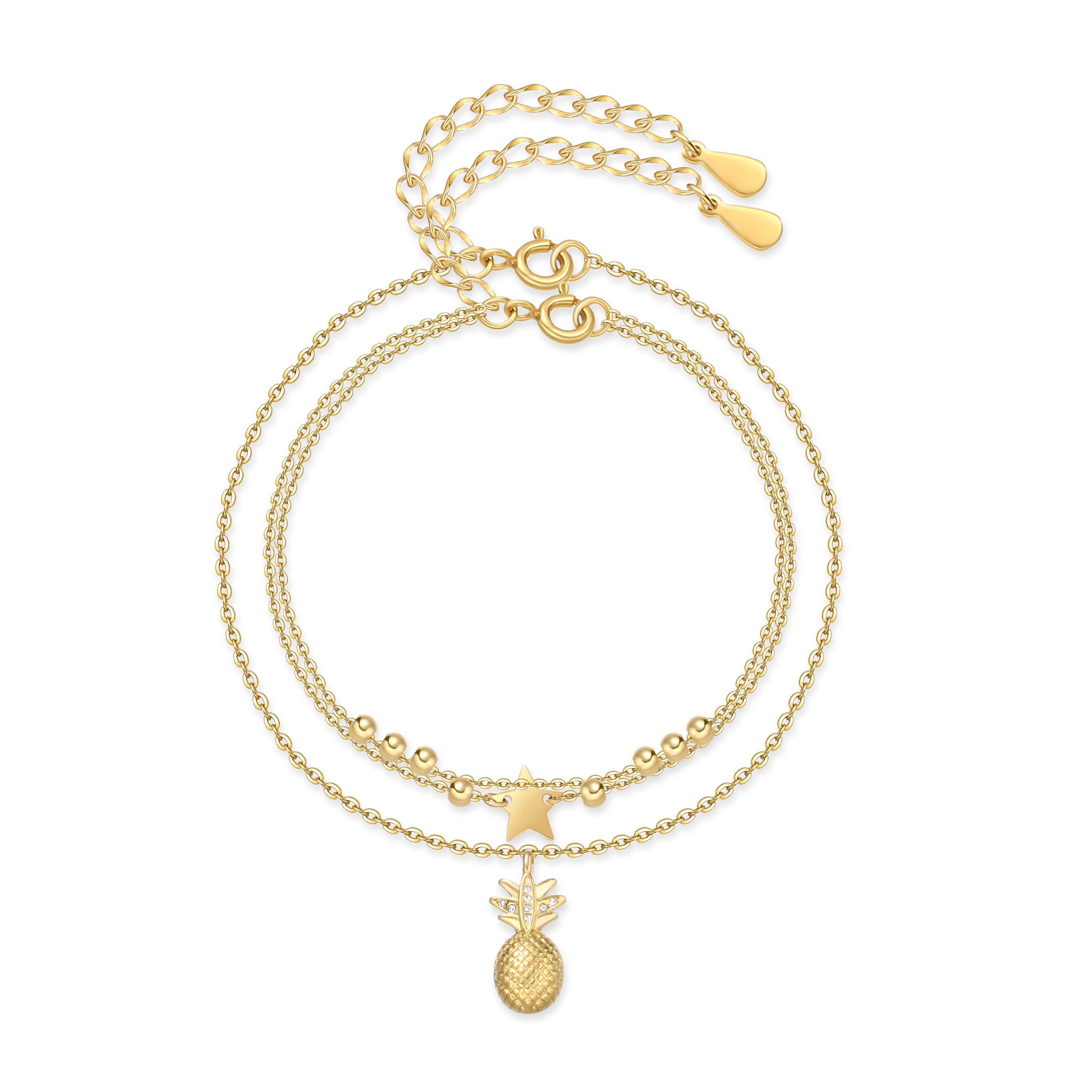 Bracelet de cheville "Été" - LaMaisonDesBijoux