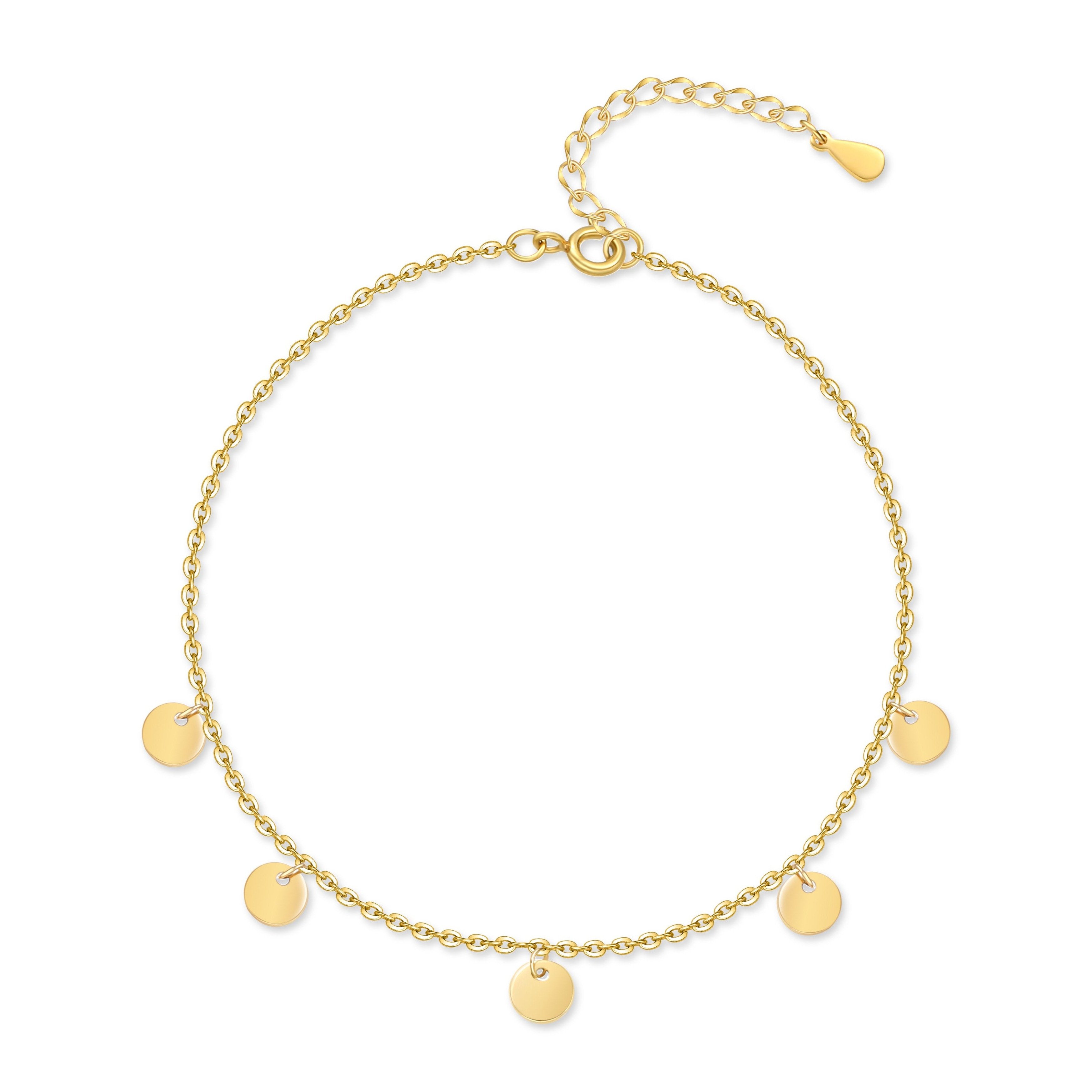 Bracelet de cheville "Cercles" - LaMaisonDesBijoux