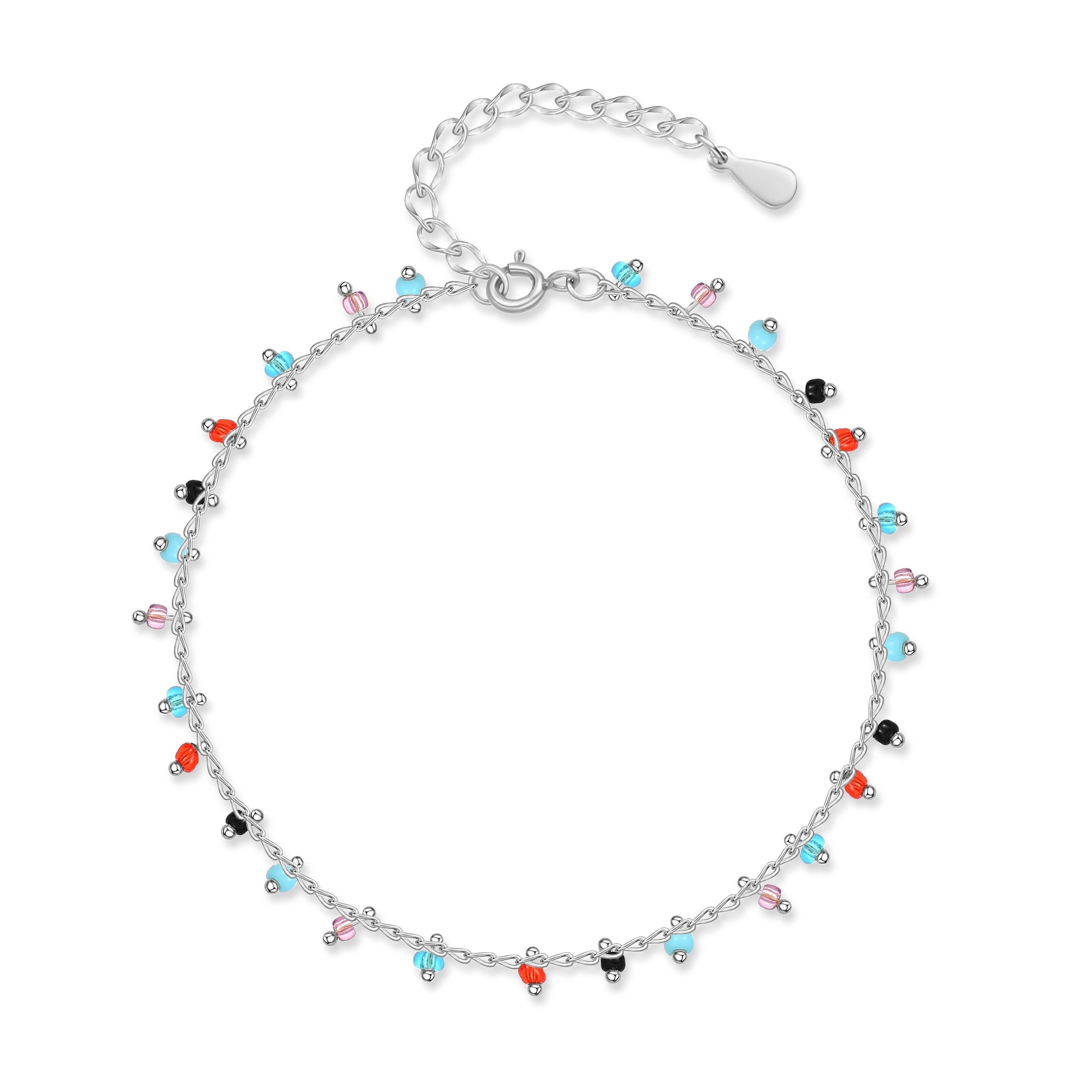 Bracelet de cheville "Couleurs" - LaMaisonDesBijoux
