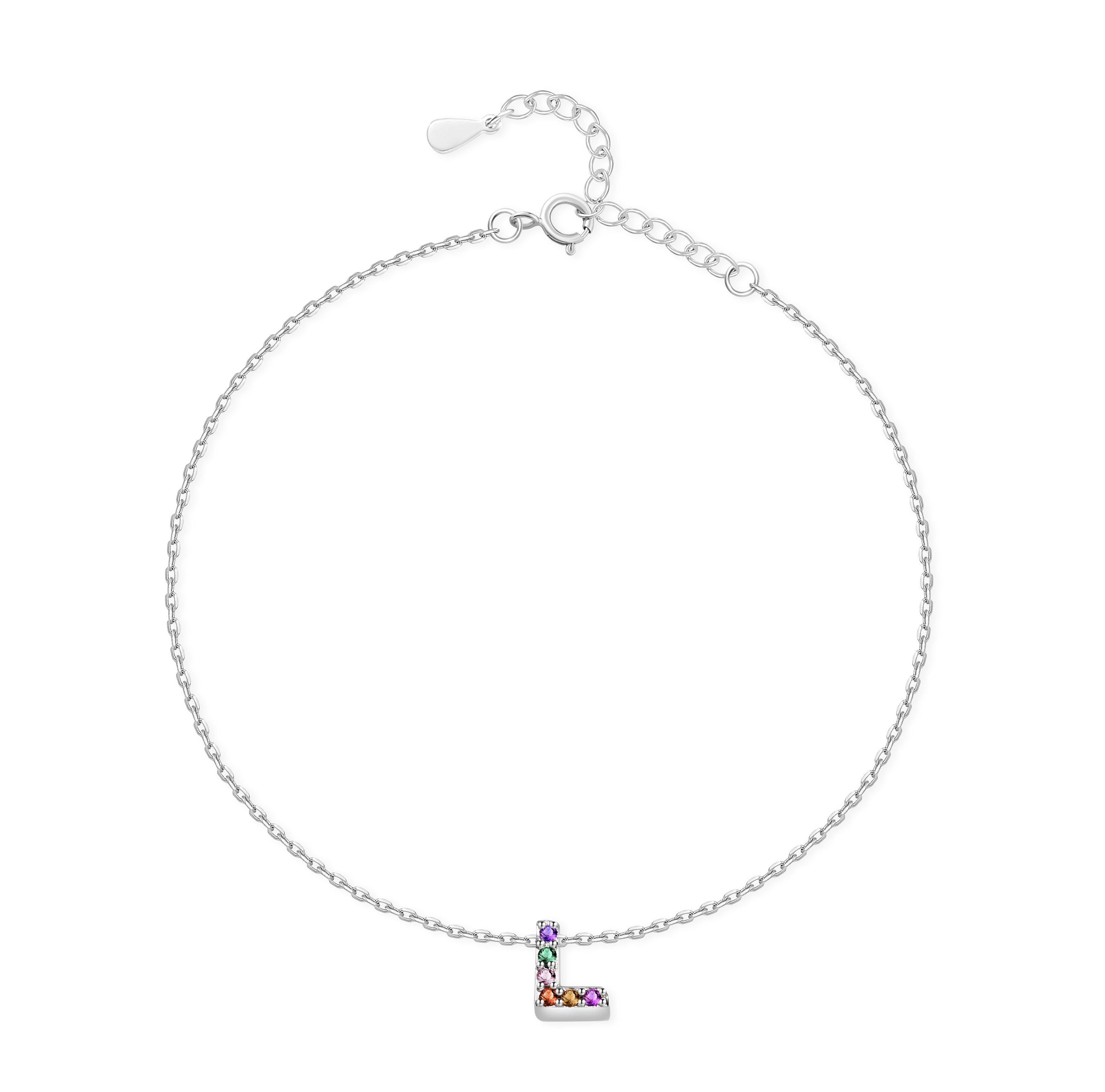 Bracelet de cheville "Initiale" - LaMaisonDesBijoux