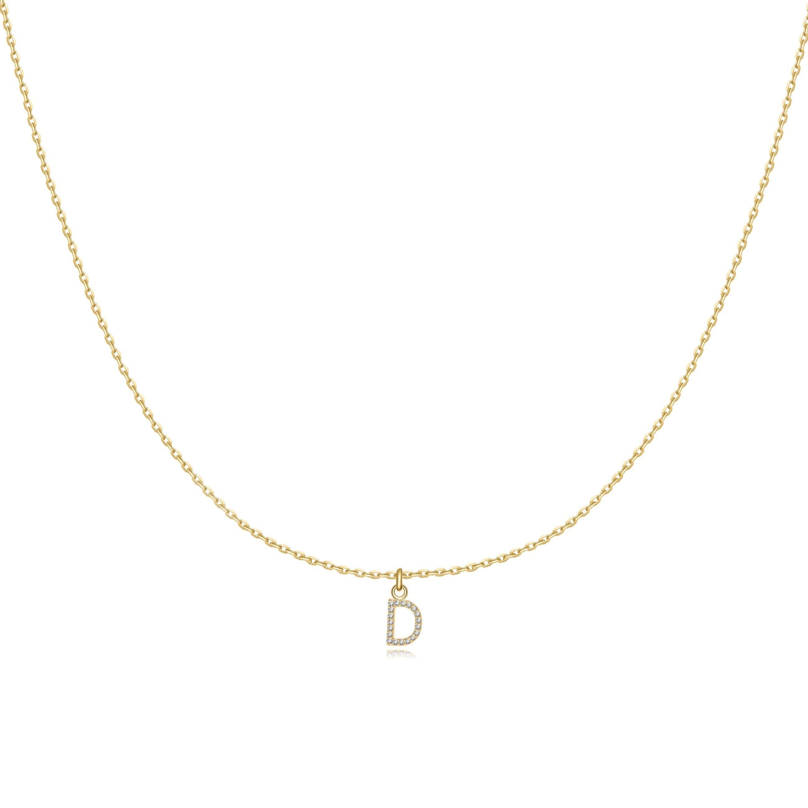 Collier "Little Initiale" - LaMaisonDesBijoux