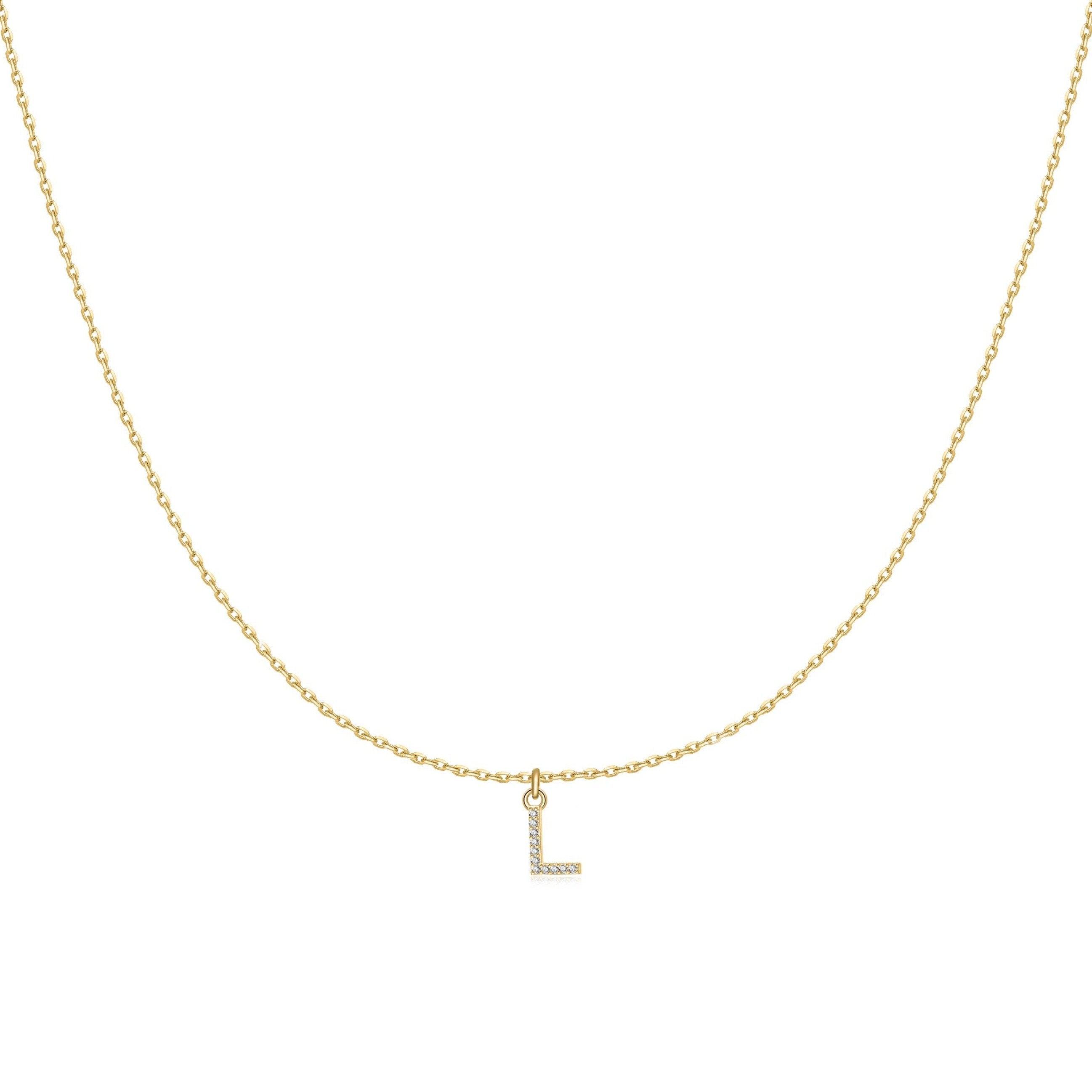 Collier "Little Initiale" - LaMaisonDesBijoux