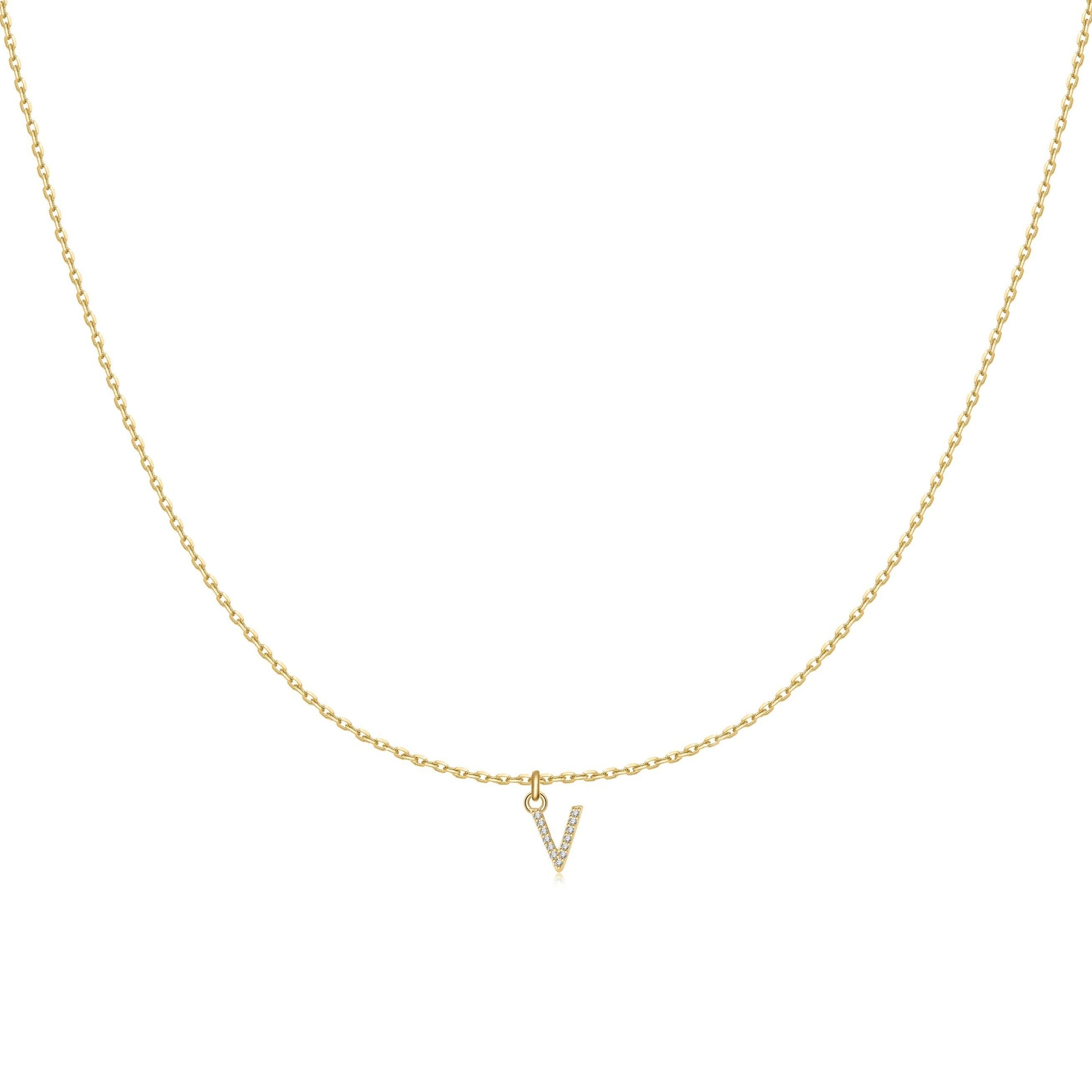 Collier "Little Initiale" - LaMaisonDesBijoux