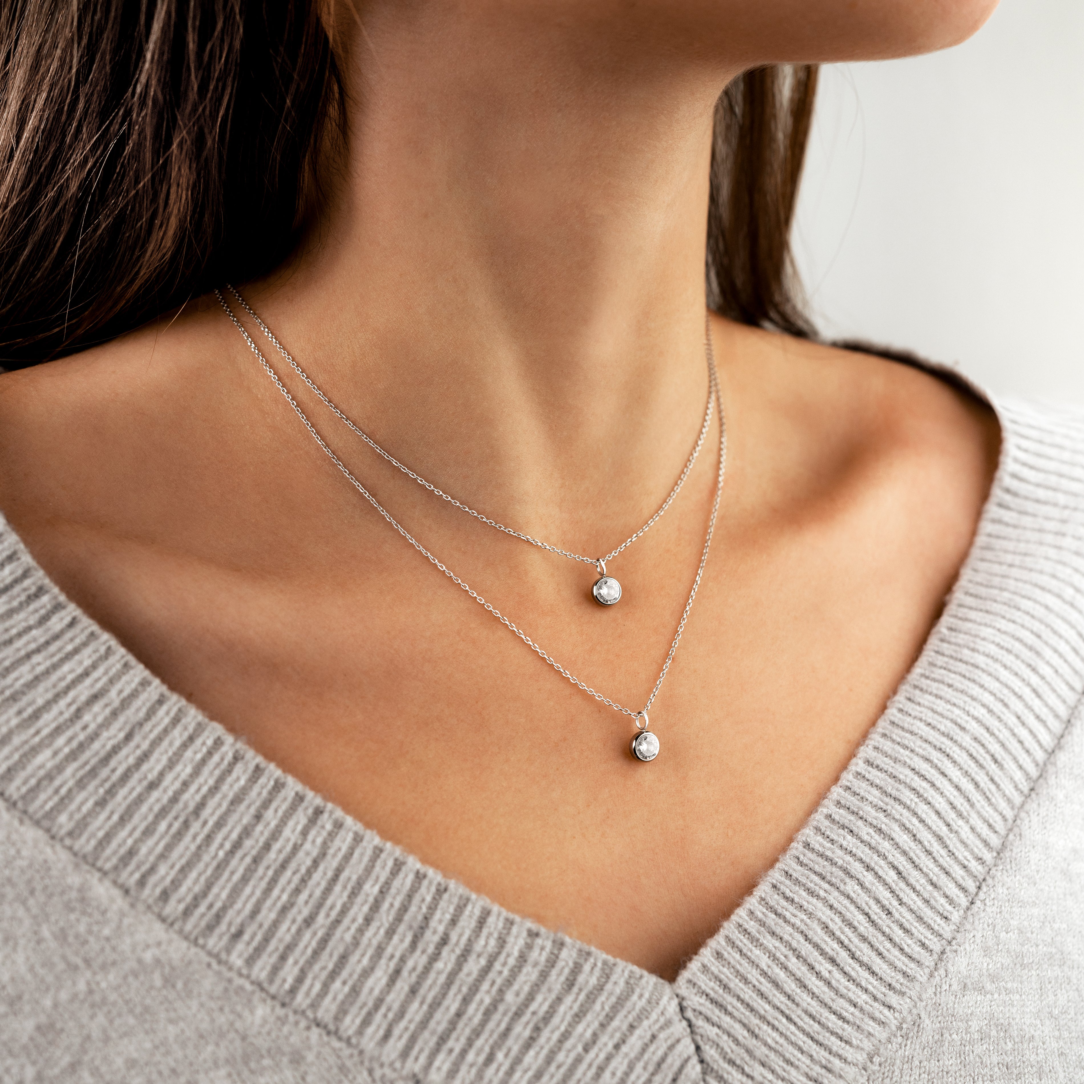 Collier "Cercle Zircone" - LaMaisonDesBijoux
