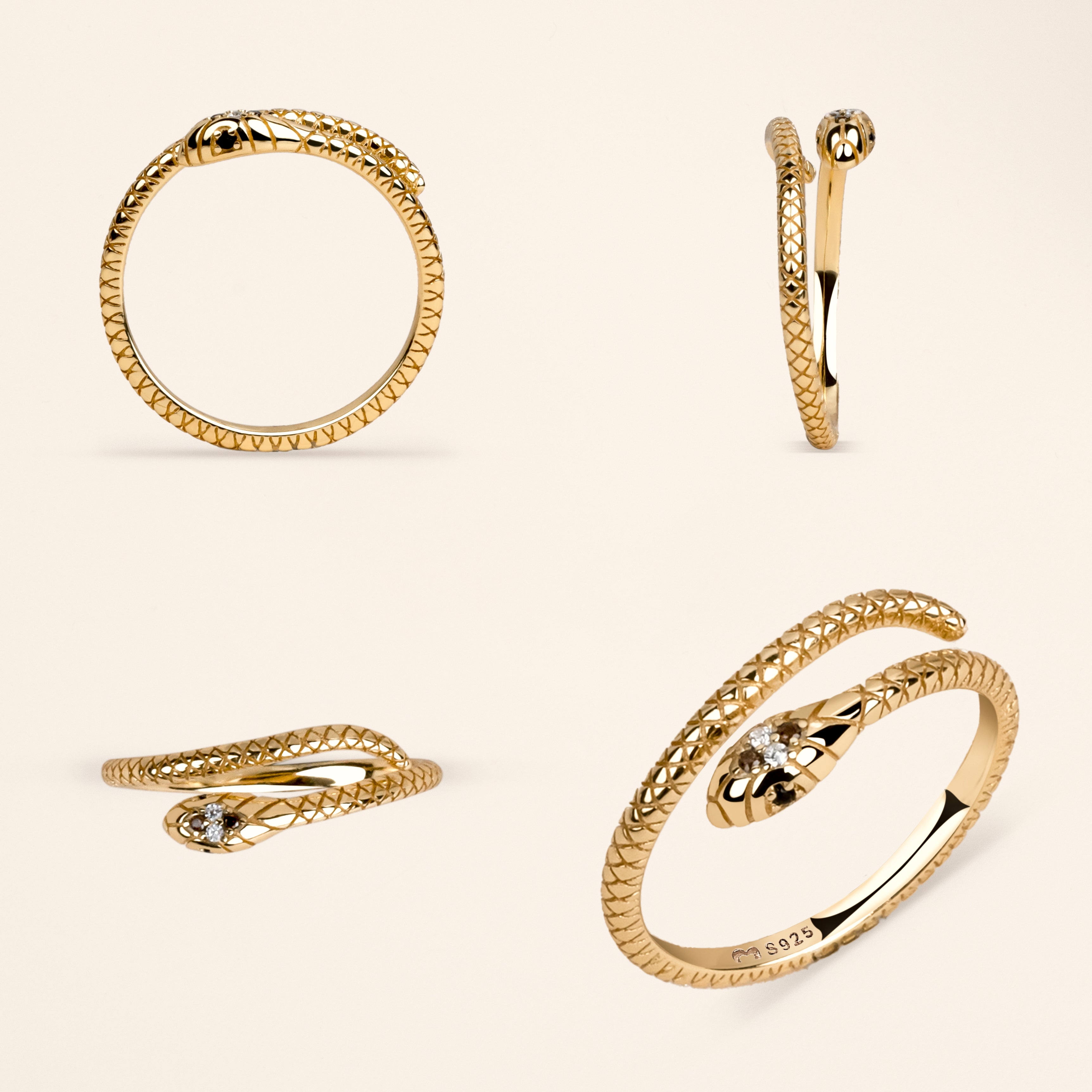 Bague "Snake" - LaMaisonDesBijoux