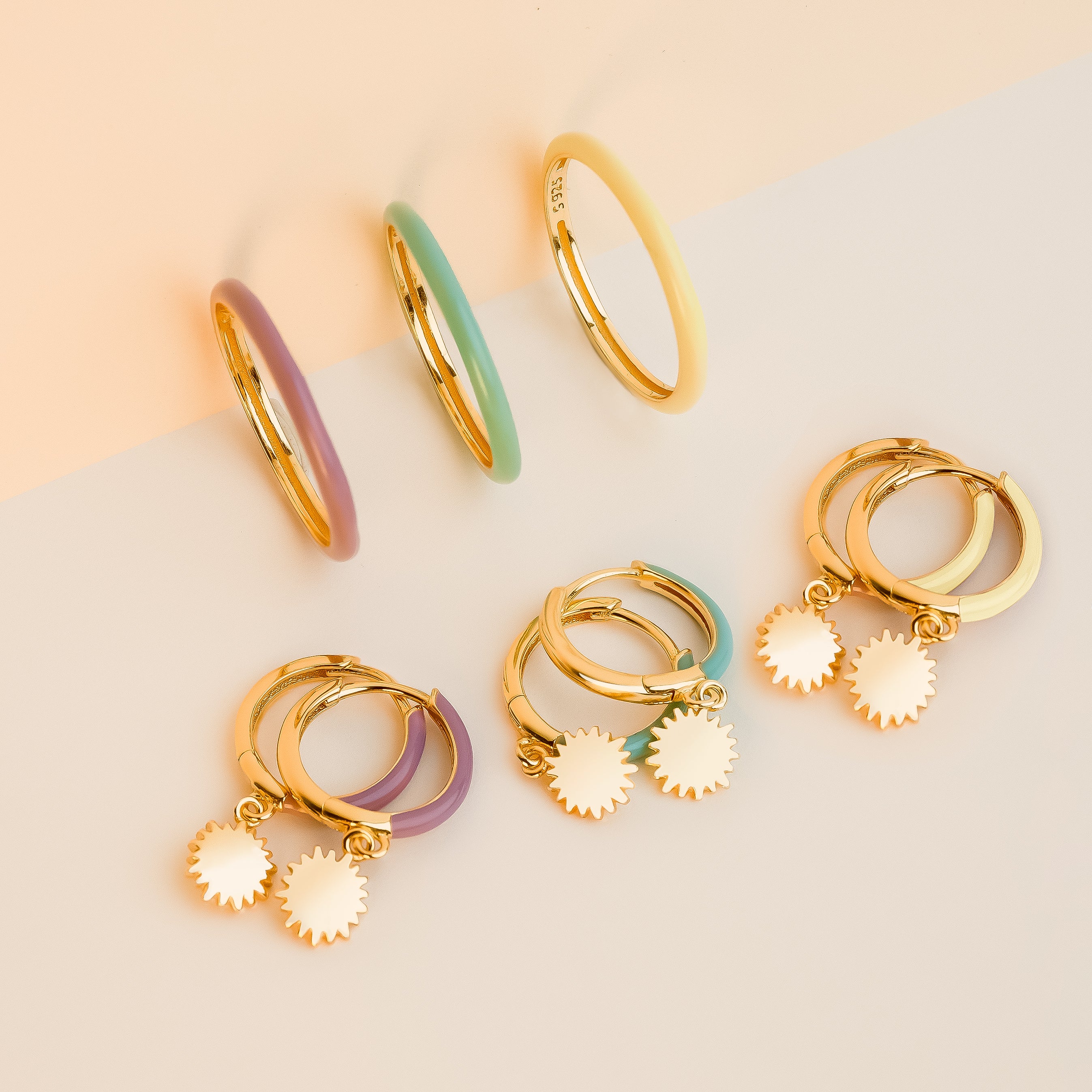 Boucles "Solarium" - LaMaisonDesBijoux