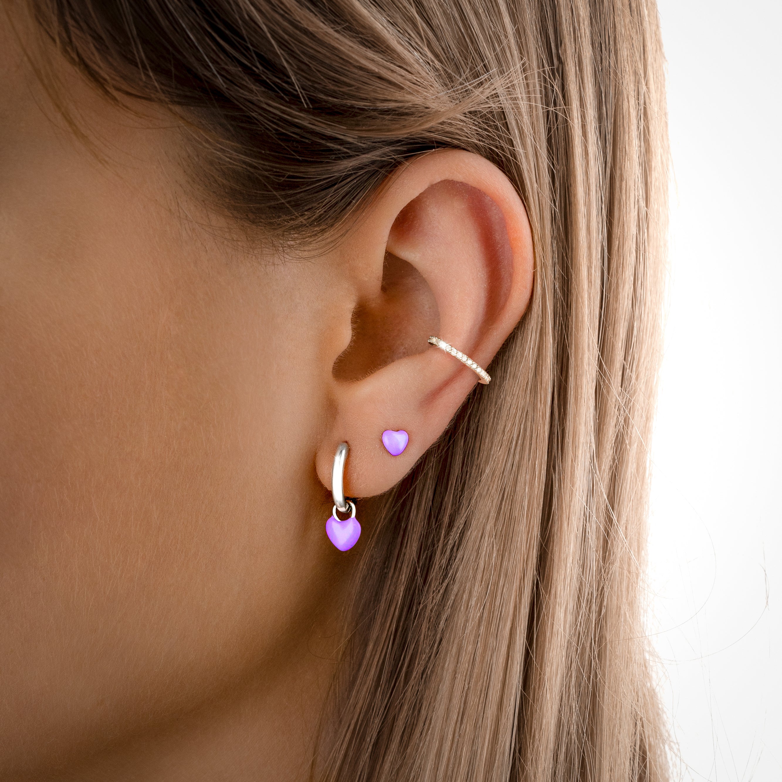 Boucles "Anneaux Cœur" - LaMaisonDesBijoux