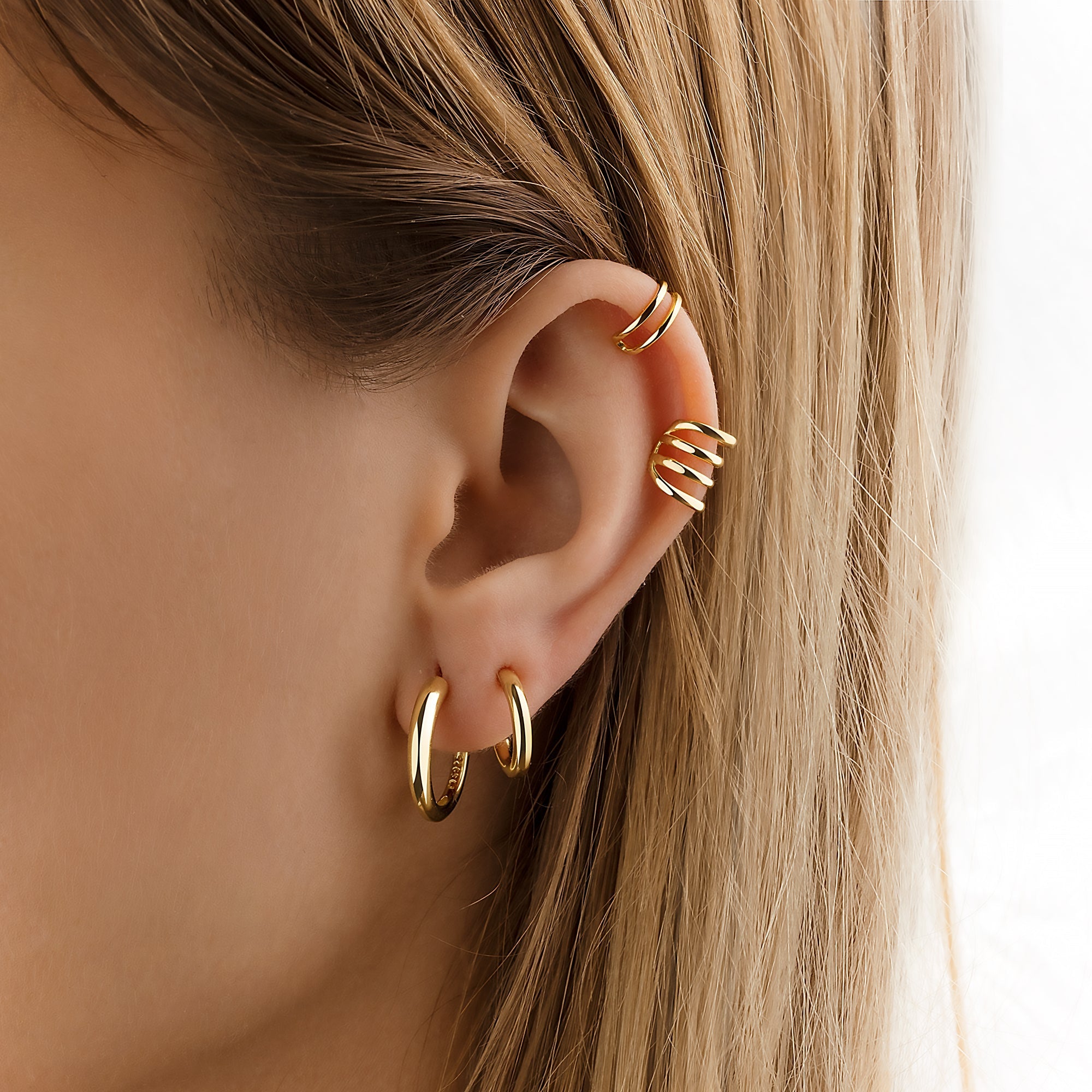 Boucles "Demi-anneau Basique" - LaMaisonDesBijoux