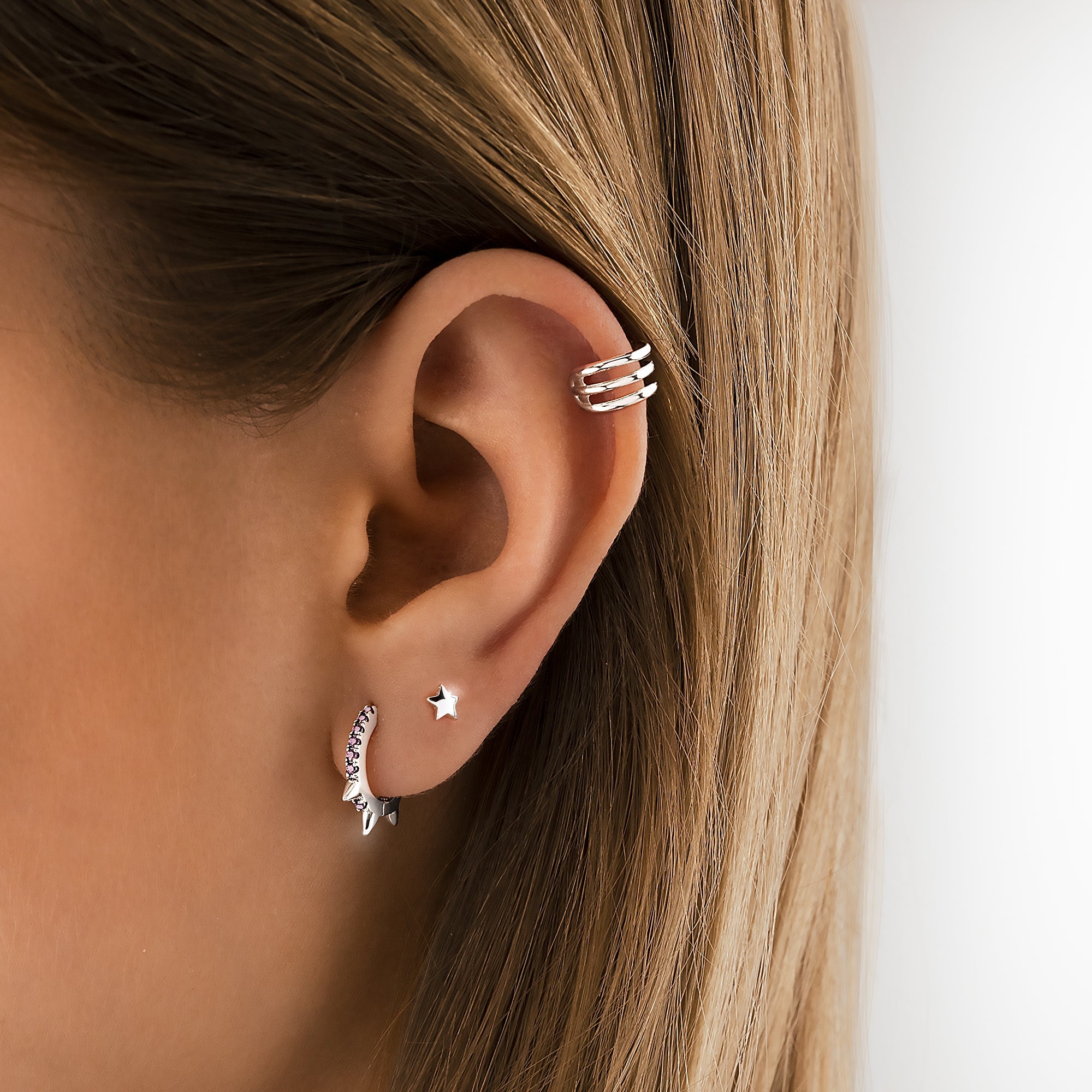 Boucles "Mûre Punk" - LaMaisonDesBijoux