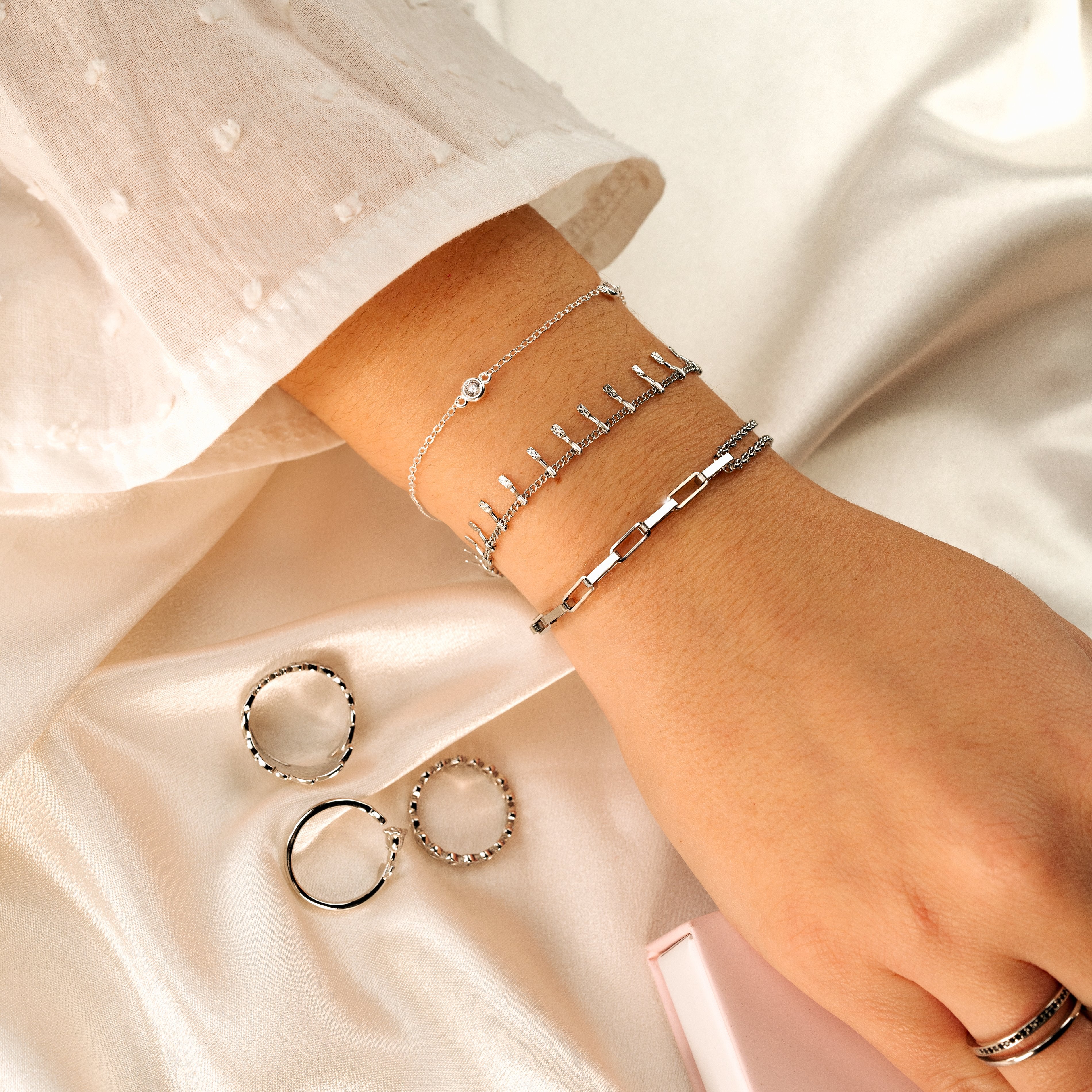 Bracelet "Quatre Brillants" - LaMaisonDesBijoux