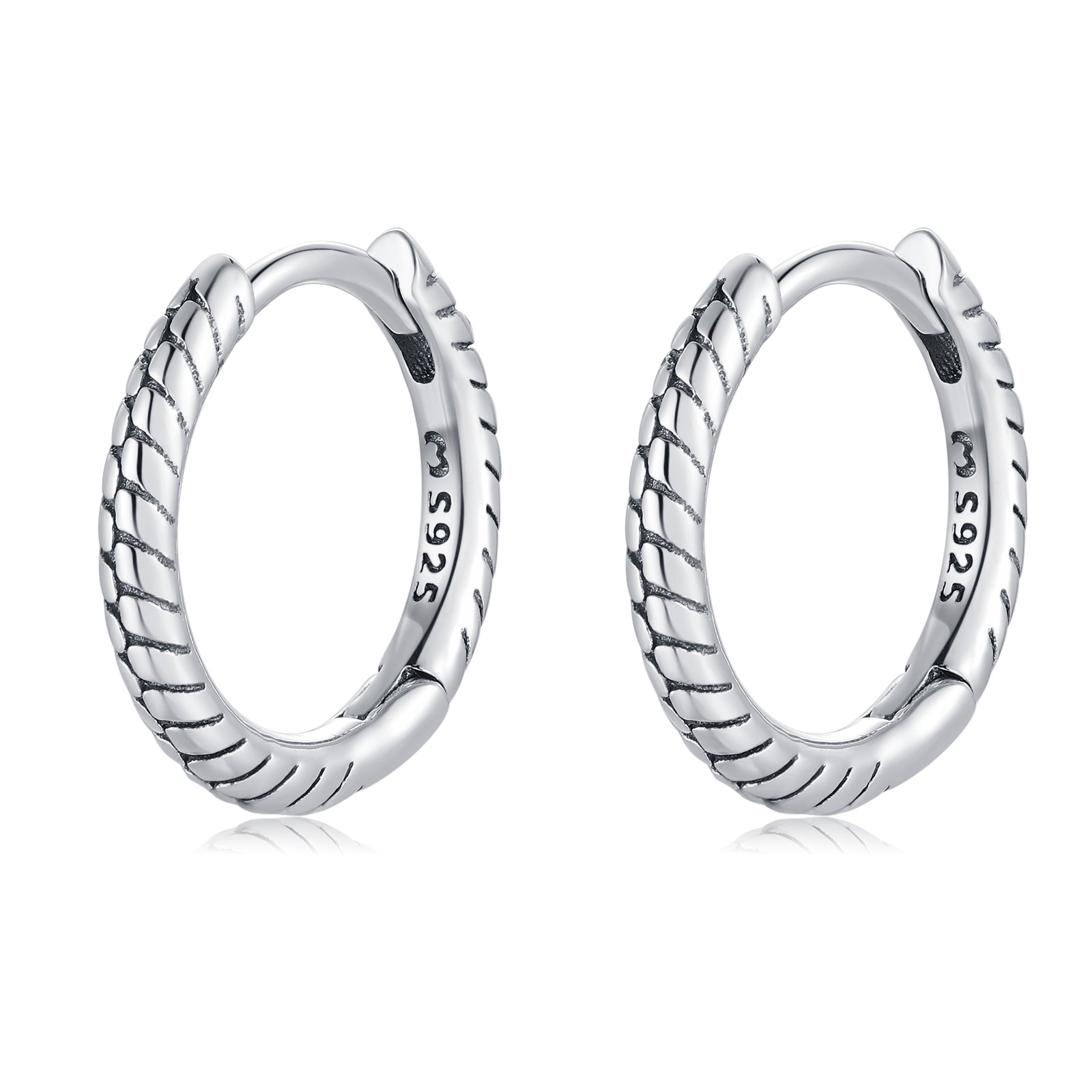 Boucles "Anneaux Linéaires" - LaMaisonDesBijoux